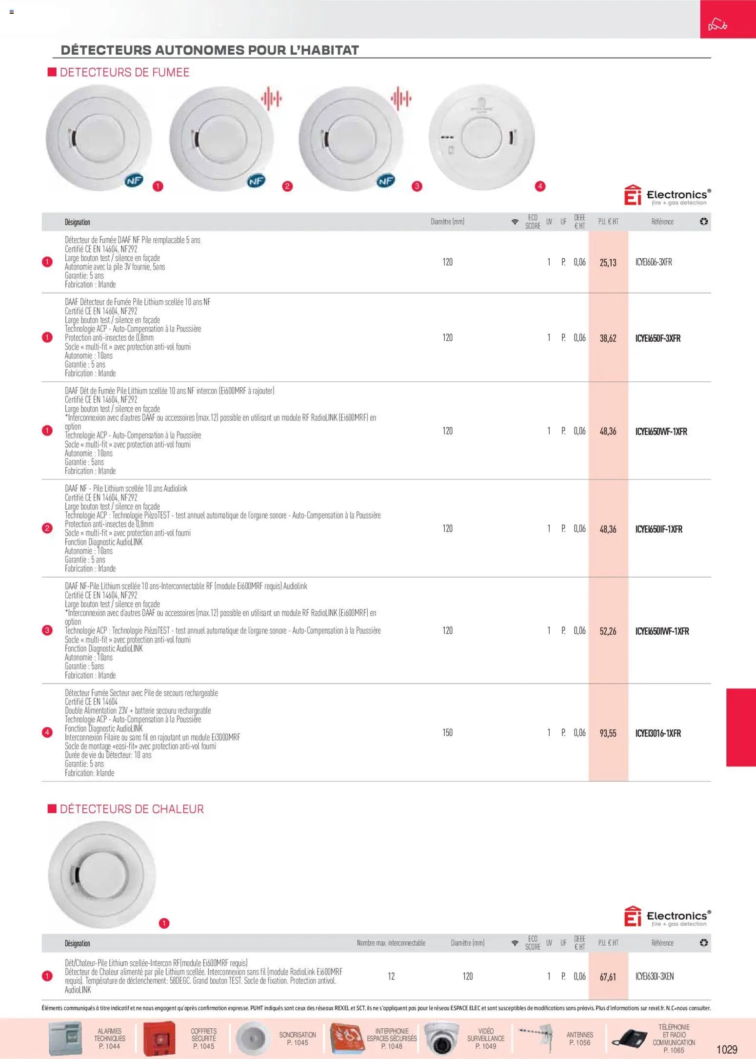 Rexel catalogue à partir du 01/12/2025 Sécurité, Communication