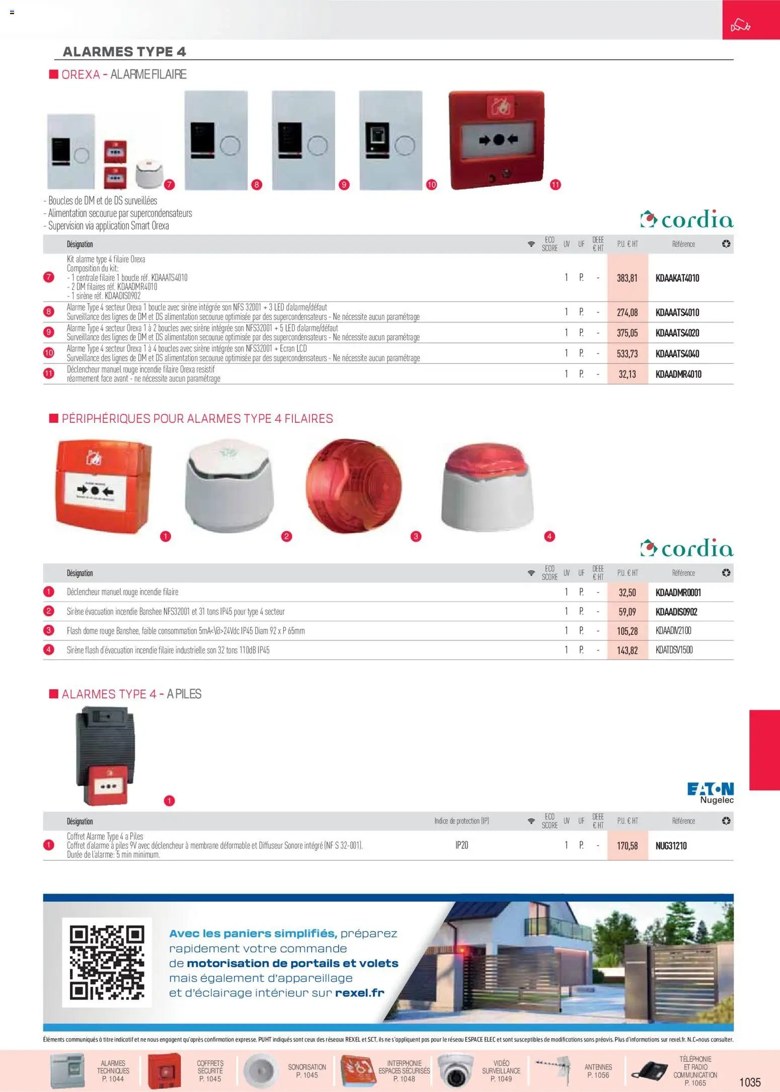 Rexel catalogue à partir du 01/12/2025 Sécurité, Communication