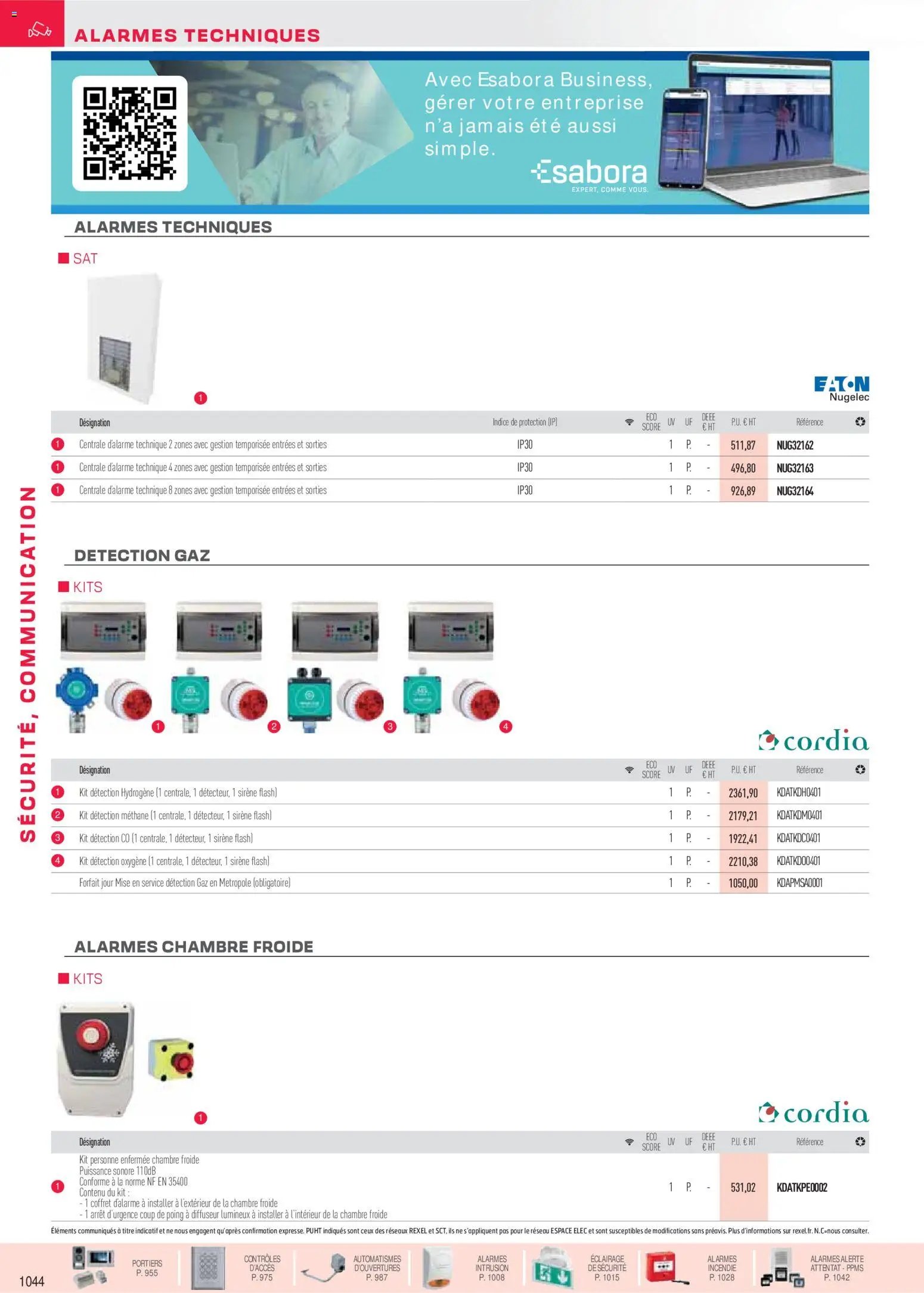 Rexel catalogue à partir du 01/12/2025 Sécurité, Communication