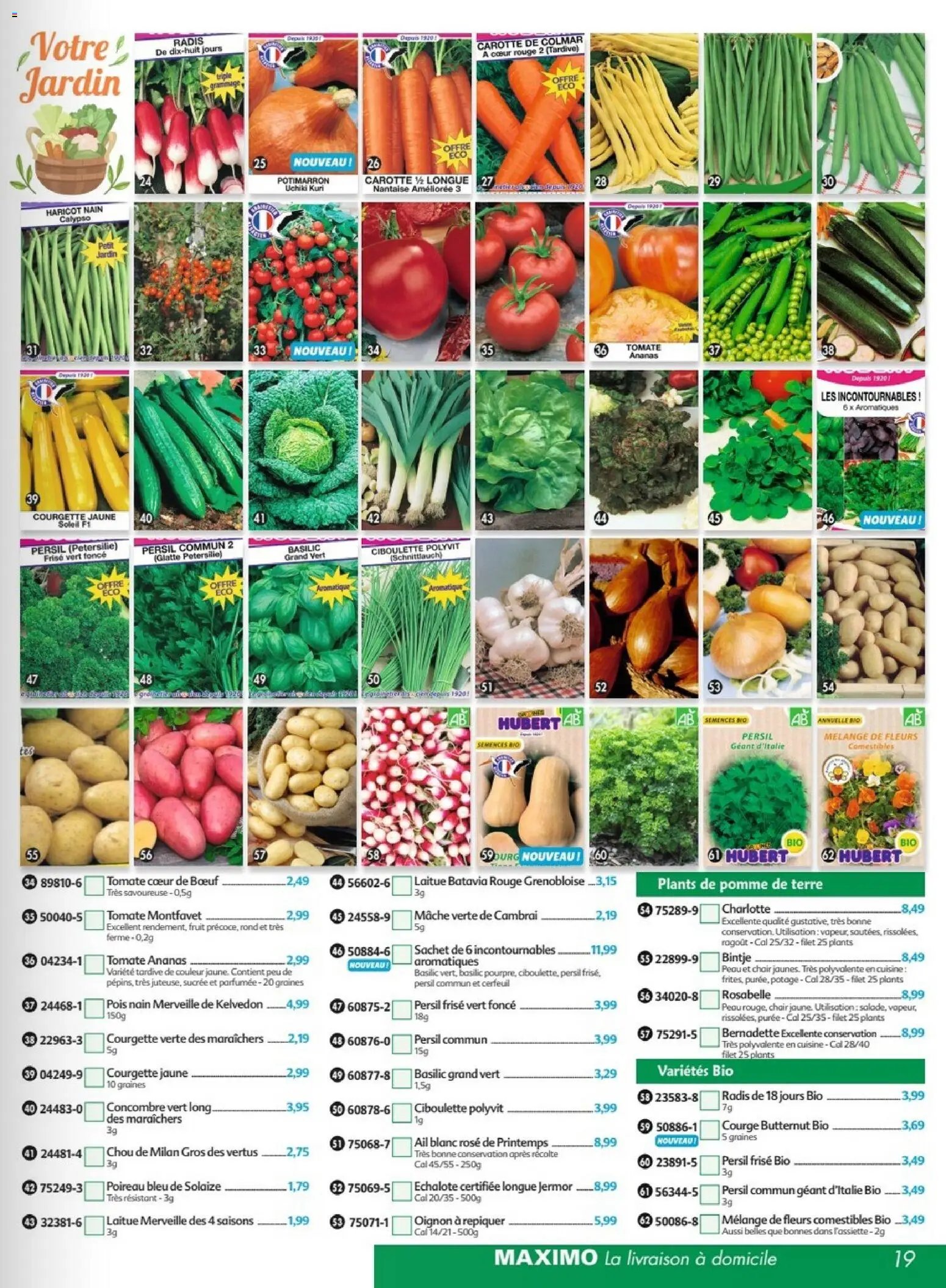 Maximo catalogue à partir du 23/01/2026 Catalogue epicerie
