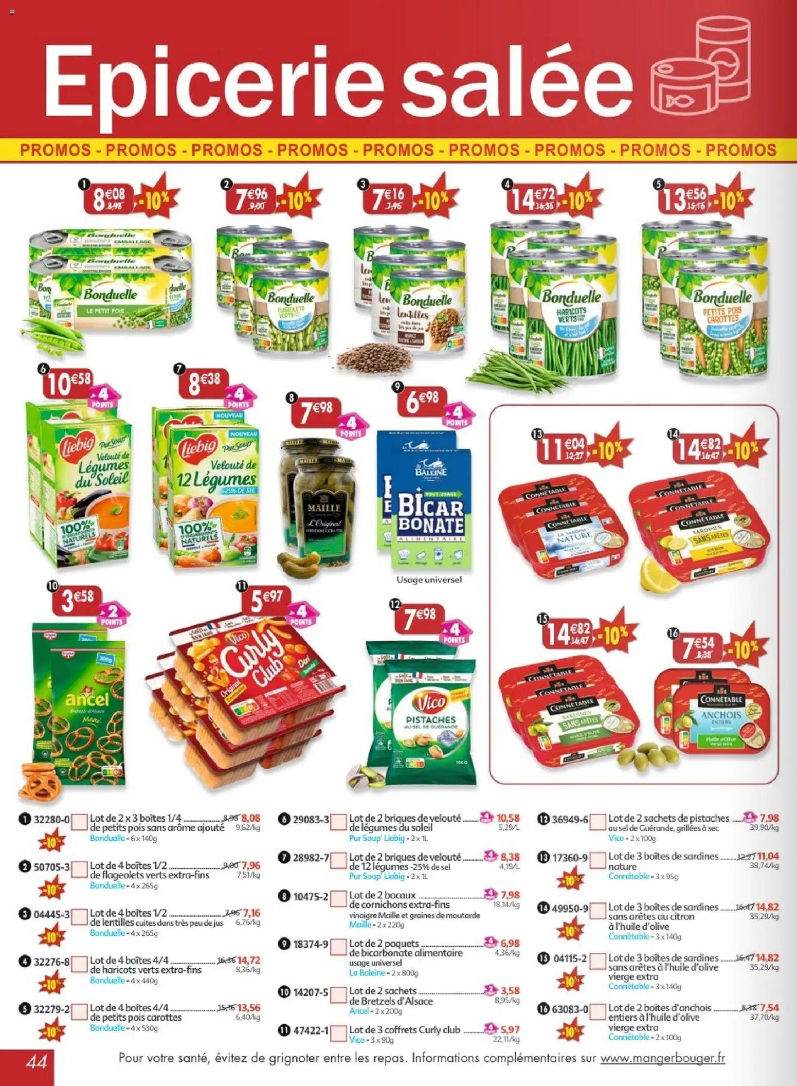 Maximo catalogue à partir du 23/01/2026 Catalogue epicerie