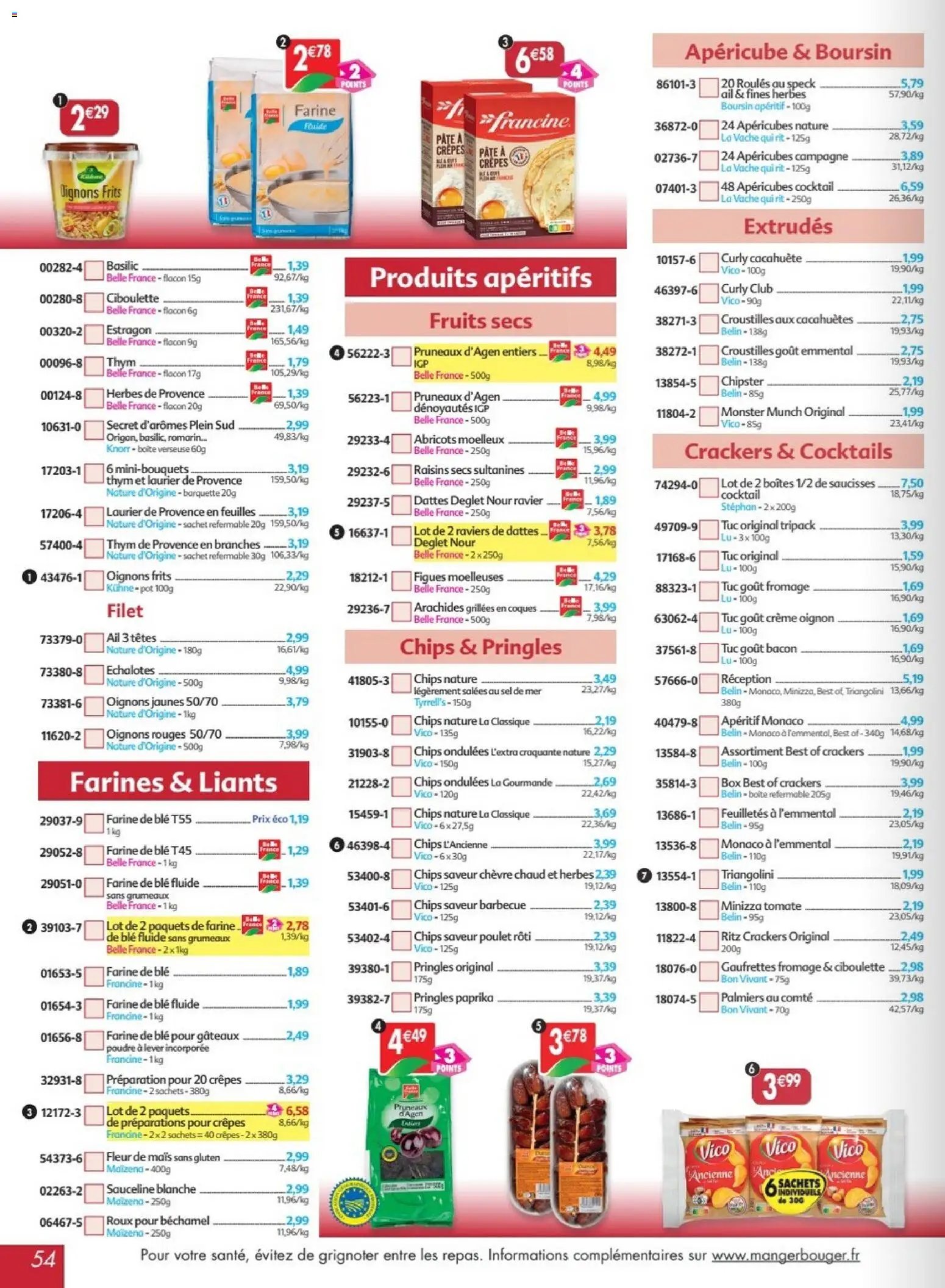 Maximo catalogue à partir du 23/01/2026 Catalogue epicerie