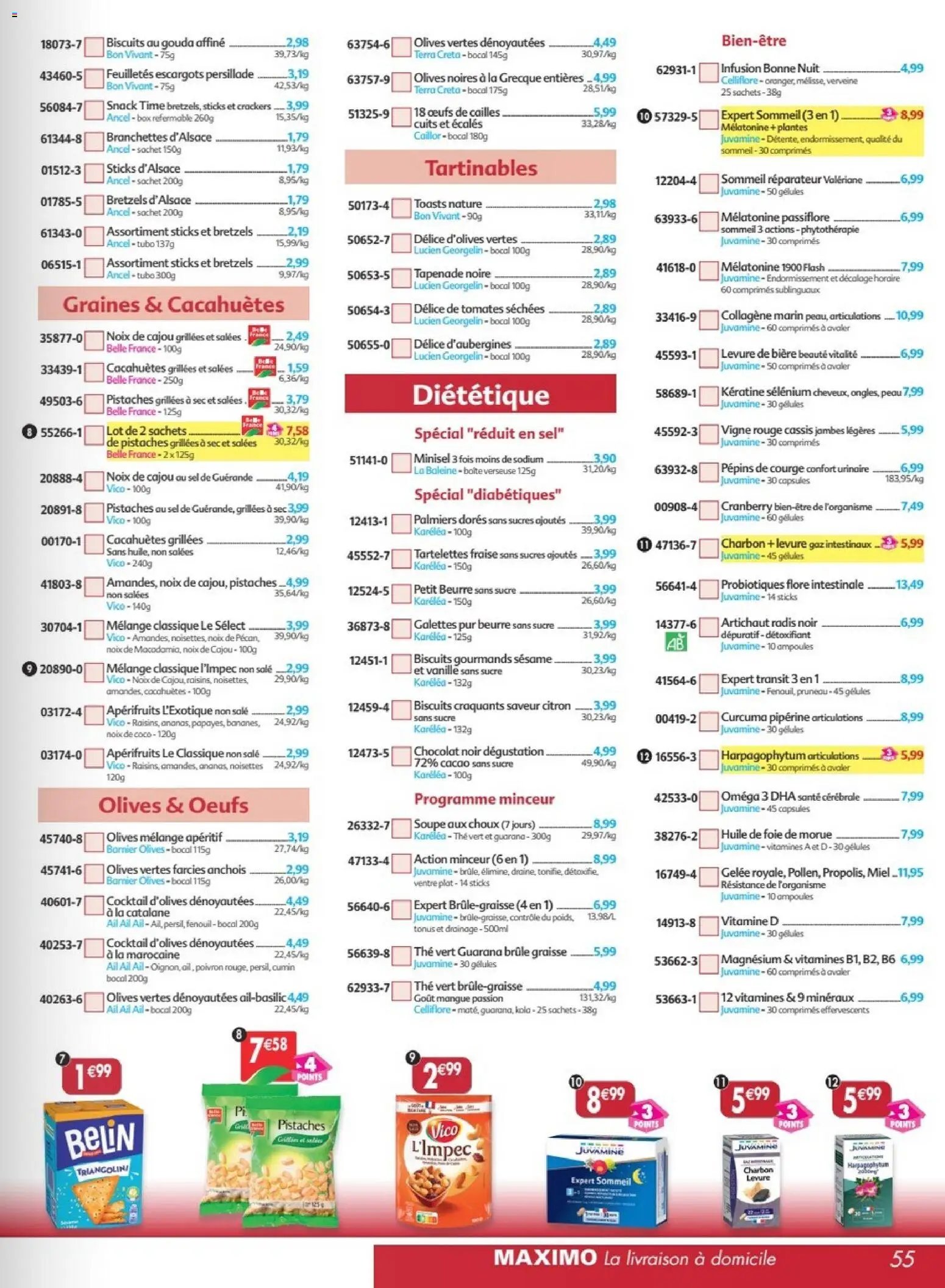 Maximo catalogue à partir du 23/01/2026 Catalogue epicerie