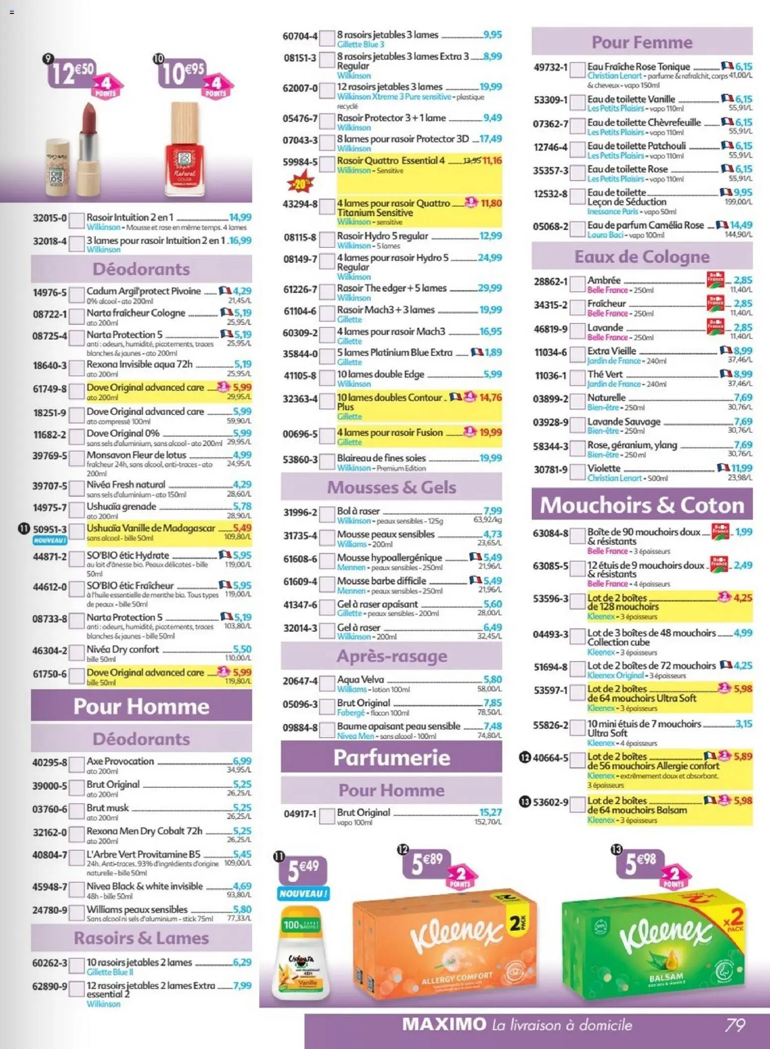 Maximo catalogue à partir du 23/01/2026 Catalogue epicerie