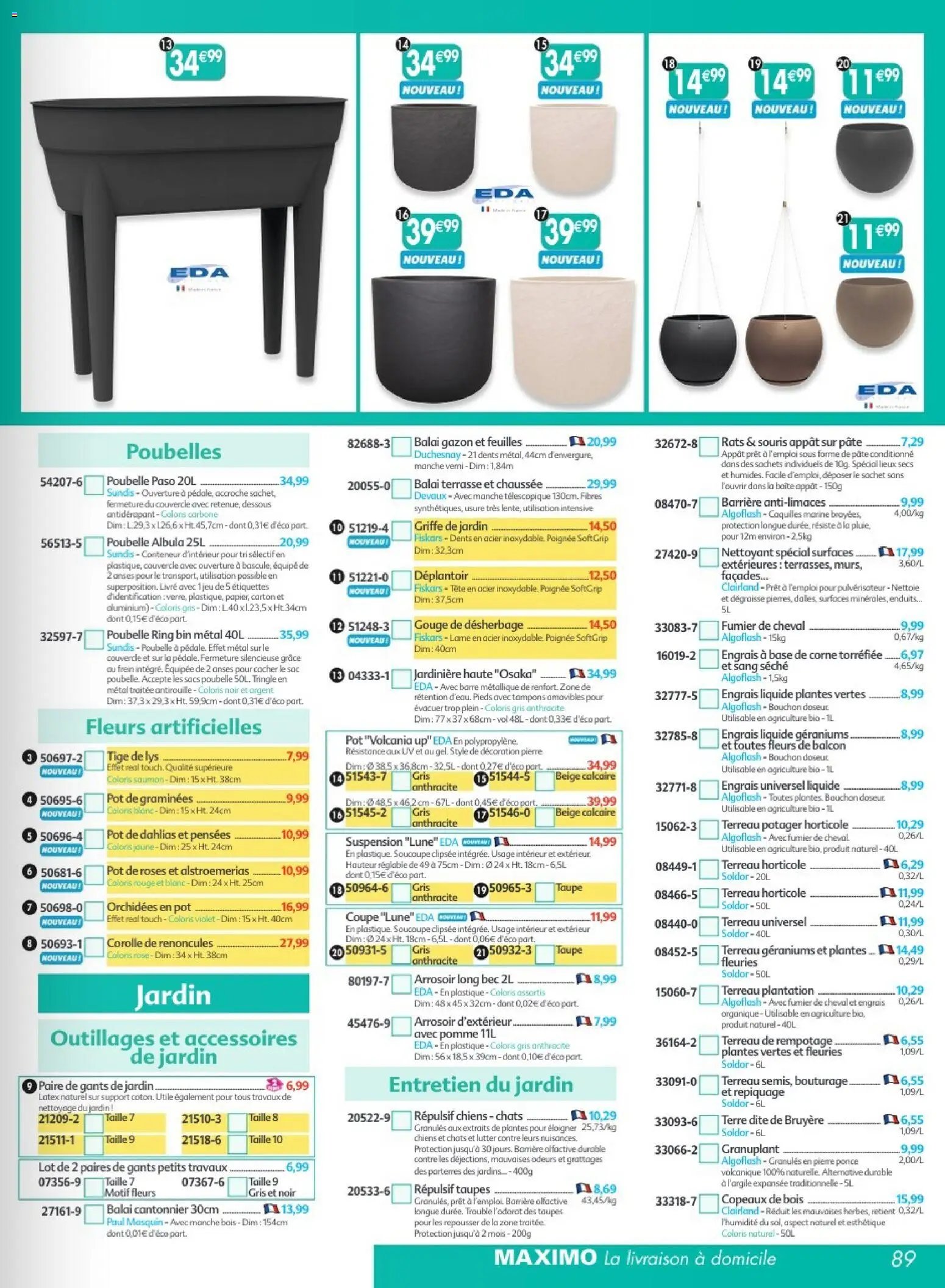 Maximo catalogue à partir du 23/01/2026 Catalogue epicerie