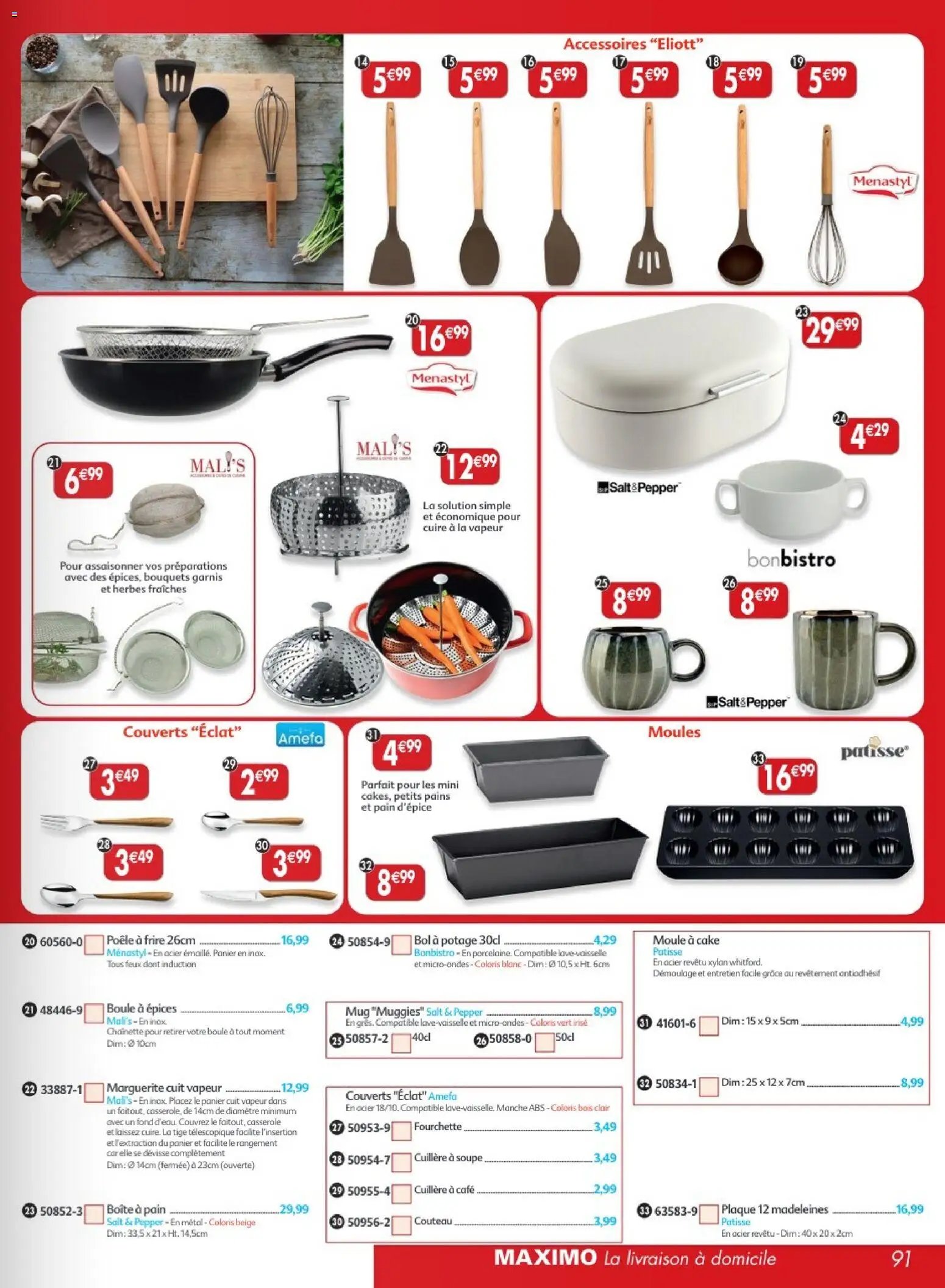 Maximo catalogue à partir du 23/01/2026 Catalogue epicerie