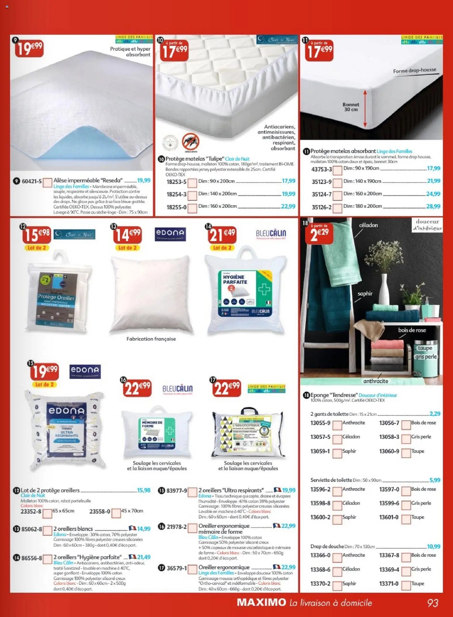 Maximo catalogue à partir du 23/01/2026 Catalogue epicerie