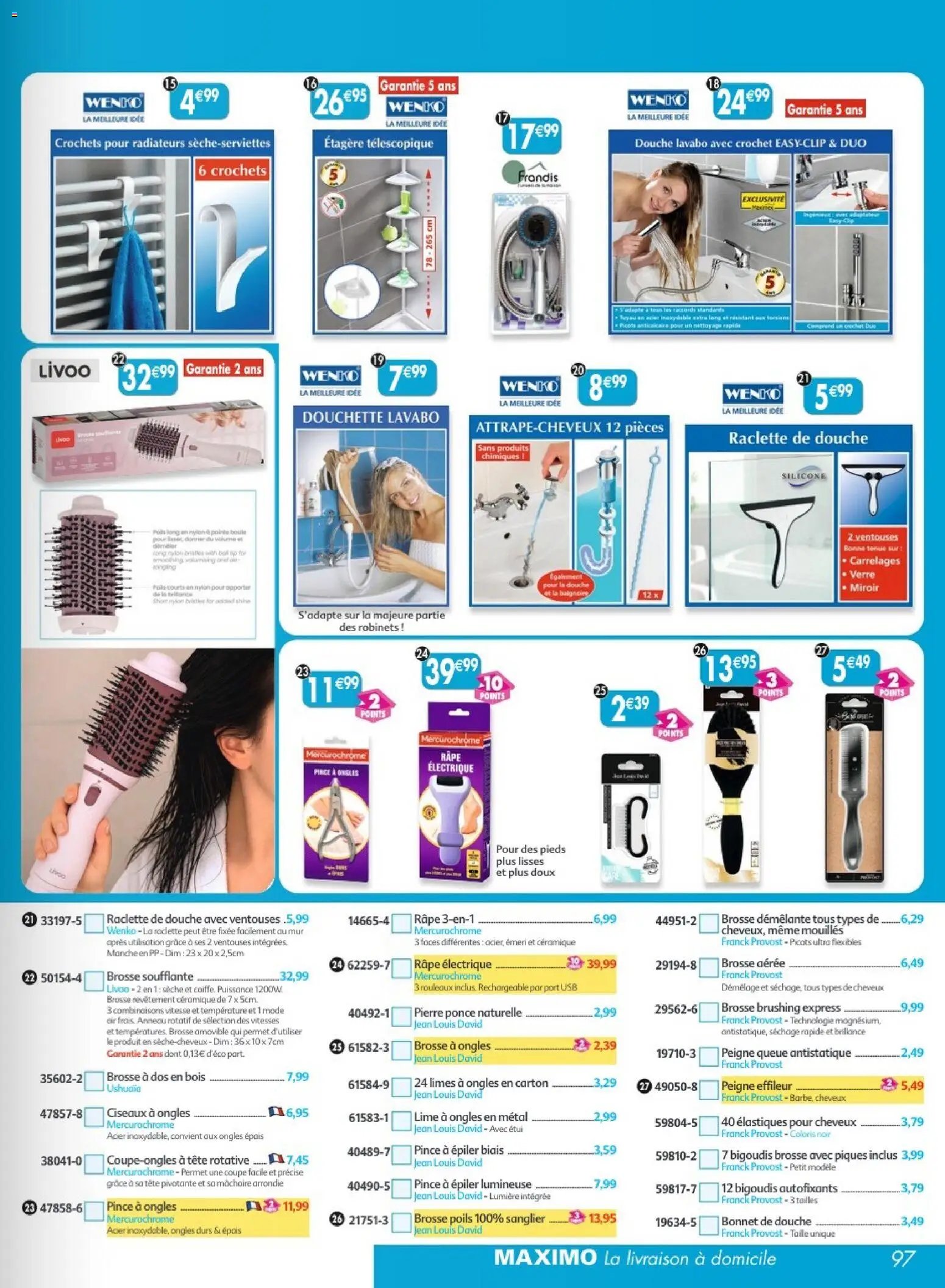 Maximo catalogue à partir du 23/01/2026 Catalogue epicerie