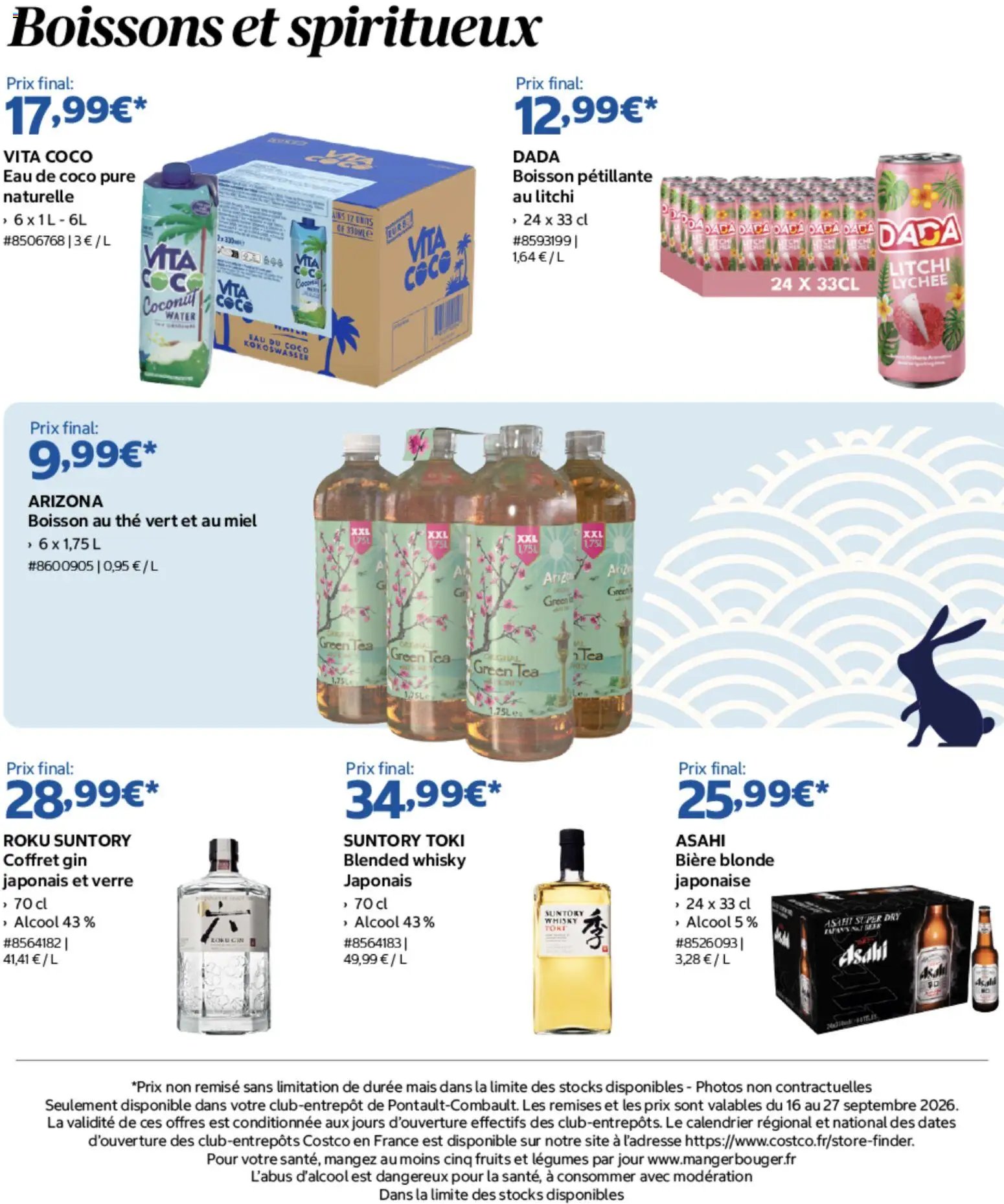Costco catalogue à partir du 16/09/2026 Costco selection fete de la lune