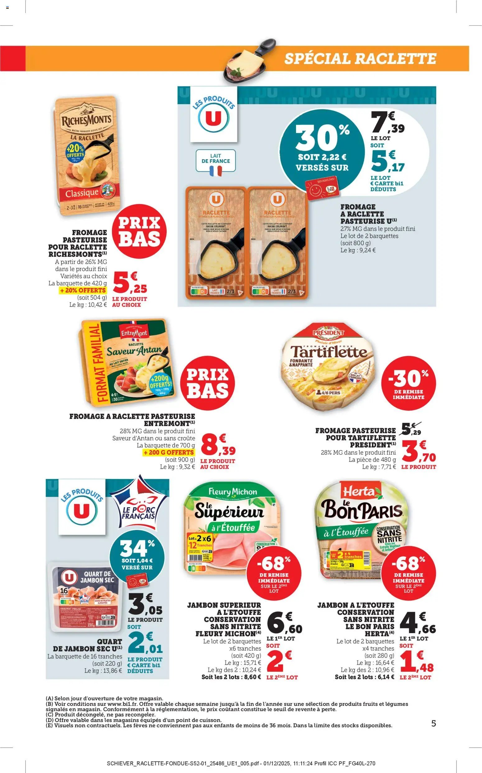 bi1 catalogue à partir du 26/12/2025 Catalogue