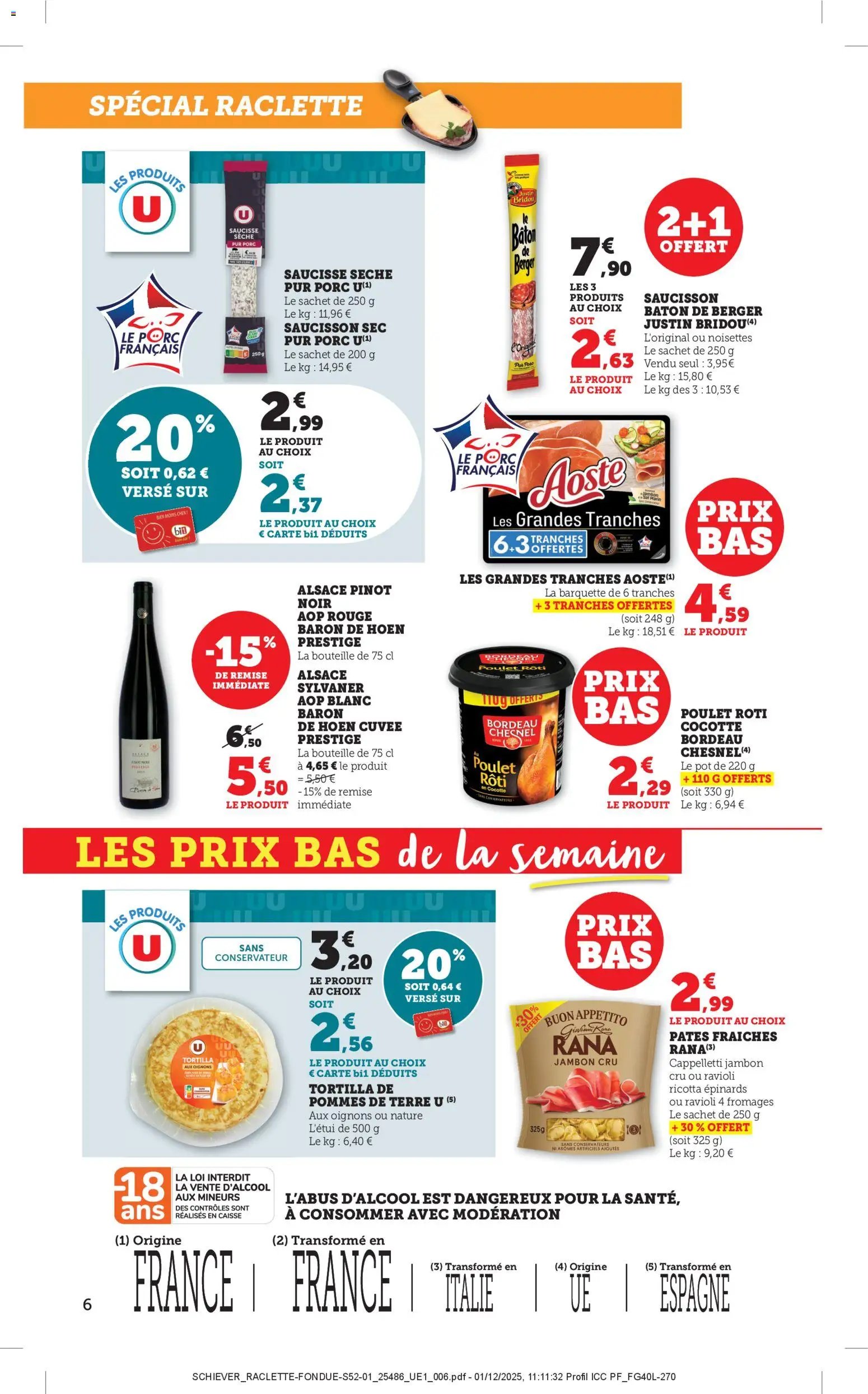 bi1 catalogue à partir du 26/12/2025 Catalogue