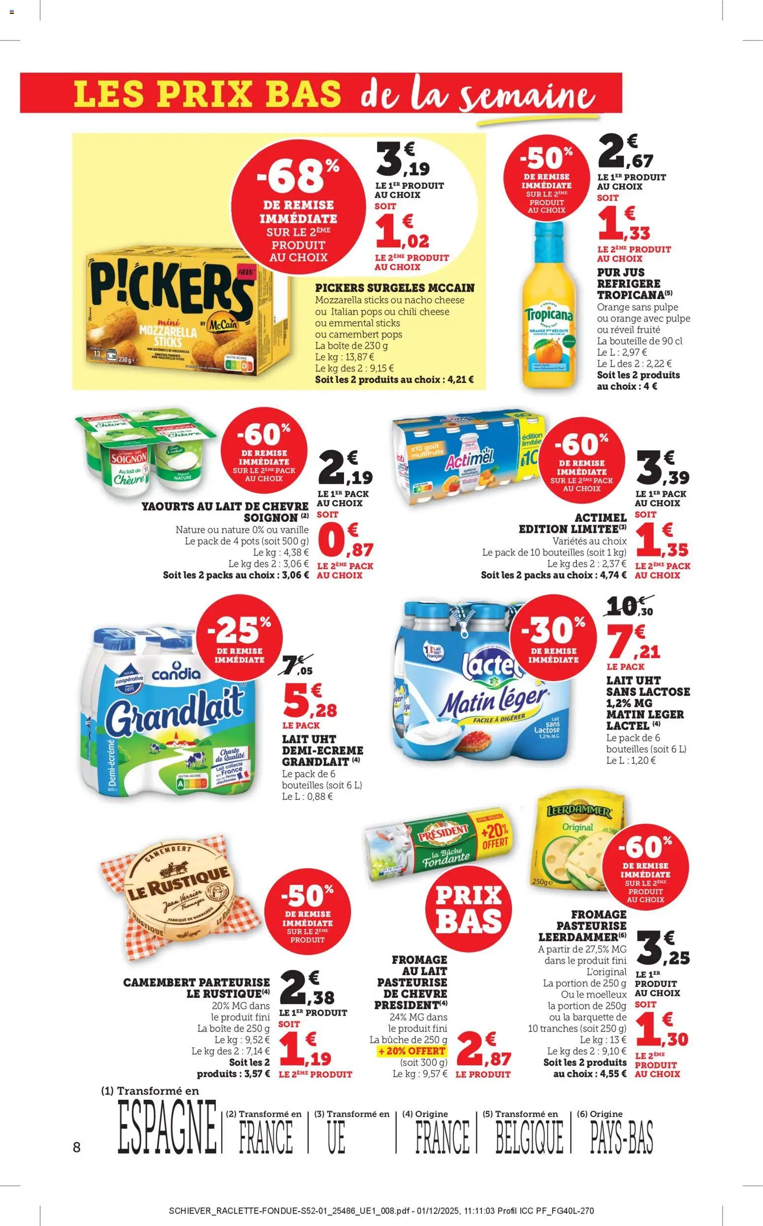 bi1 catalogue à partir du 26/12/2025 Catalogue