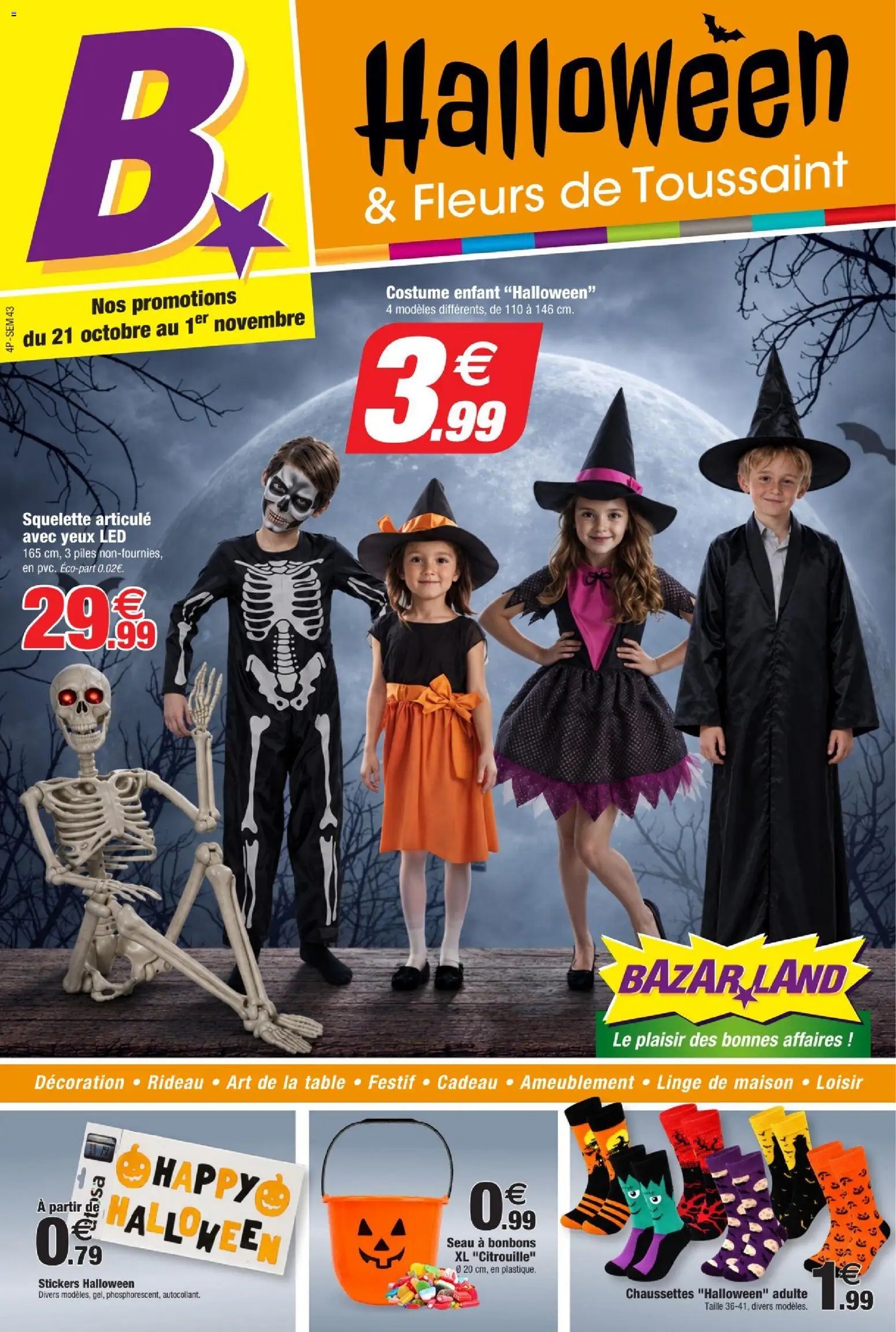 Catalogue Bazarland HALLOWEEN 2026 🎃 Prospectus, promo