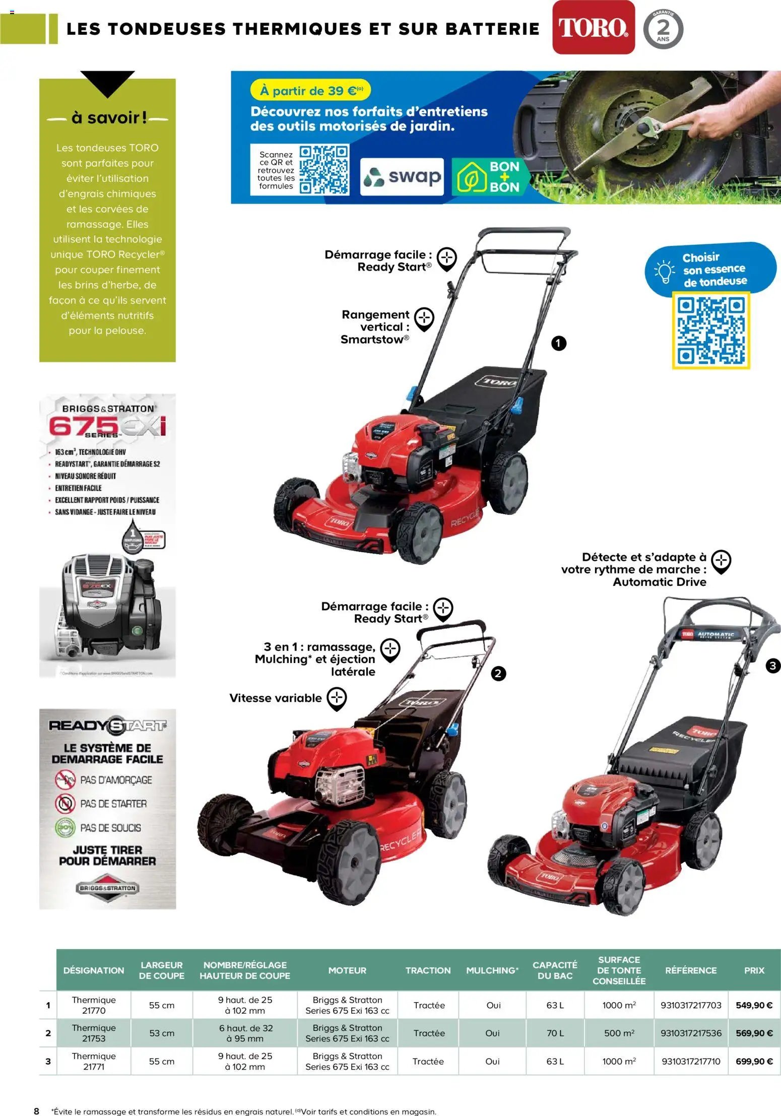 Castorama catalogue à partir du 26/02/2026 Outils motorisés de jardin et nettoyeurs haute pression