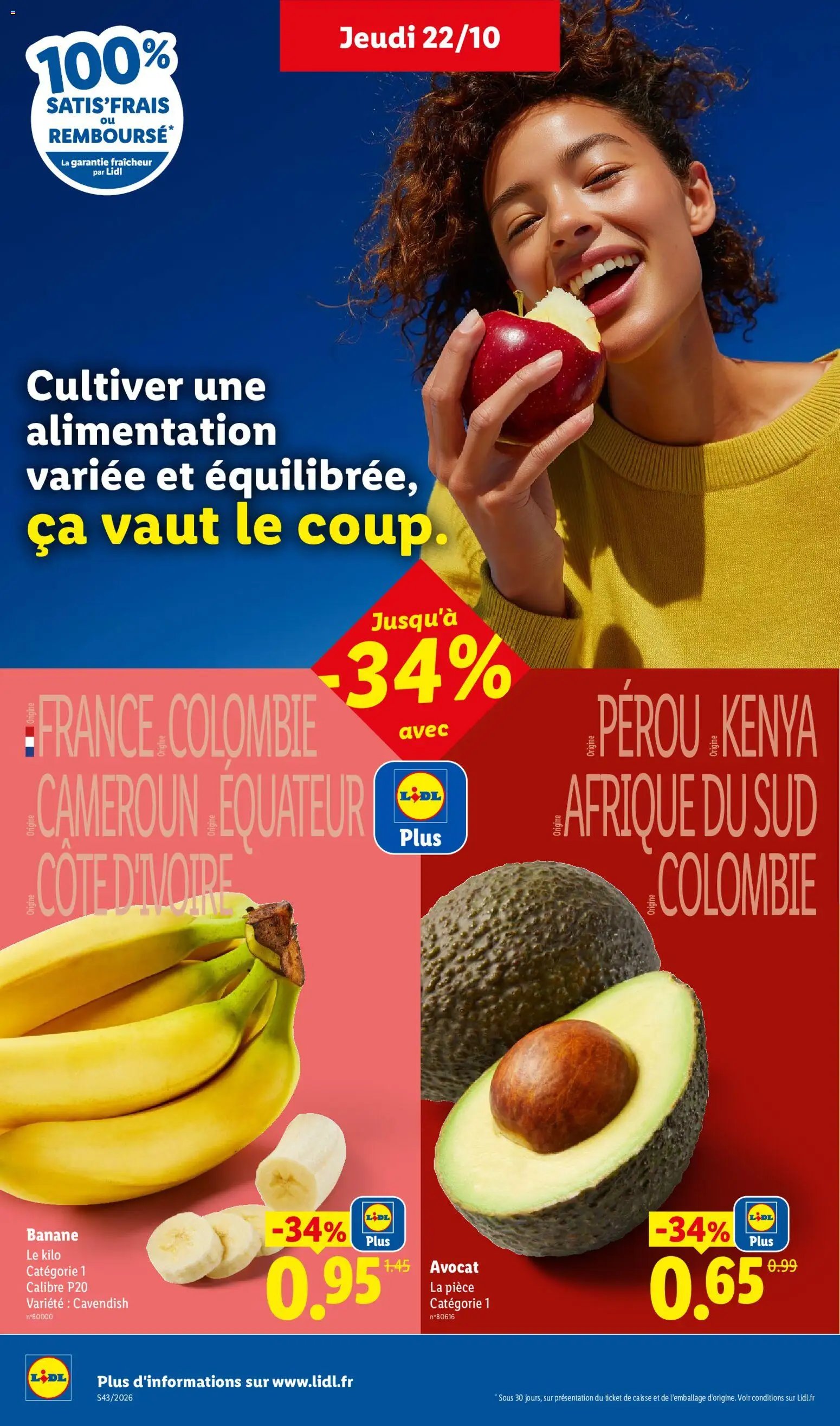 Catalogue LIDL à venir 22/10/2026 » Prospectus Octobre
