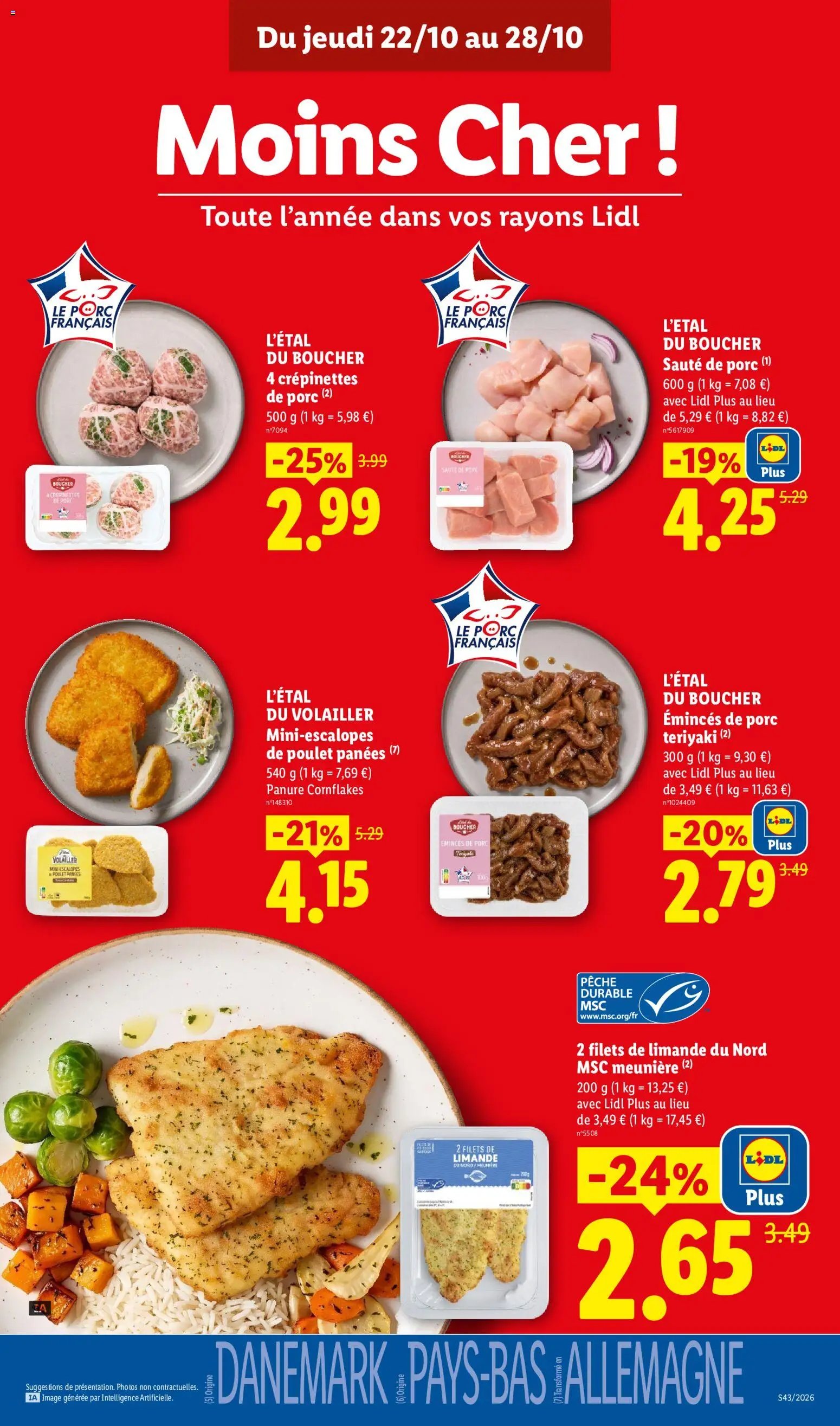 Catalogue LIDL à venir 22/10/2026 » Prospectus Octobre