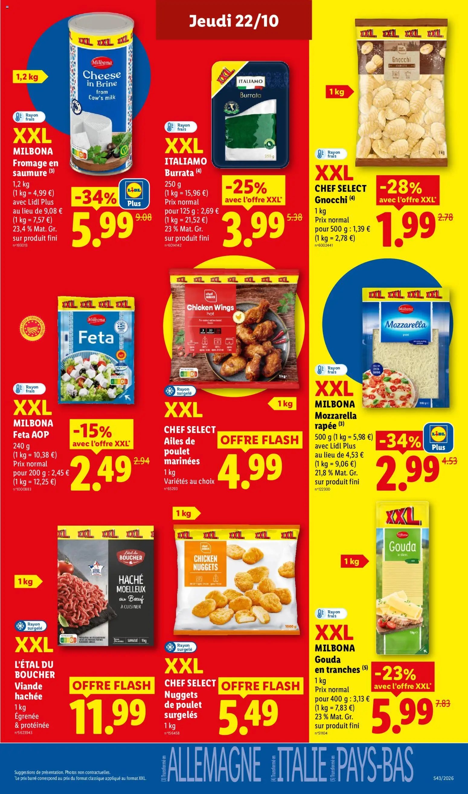Catalogue LIDL à venir 22/10/2026 » Prospectus Octobre