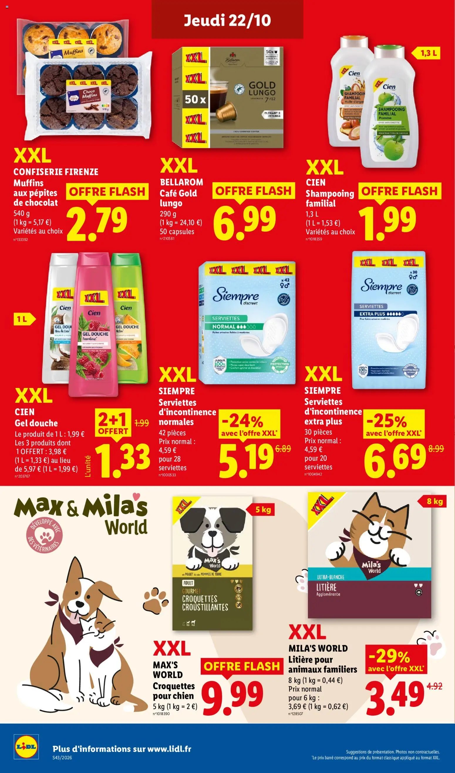 Catalogue LIDL à venir 22/10/2026 » Prospectus Octobre