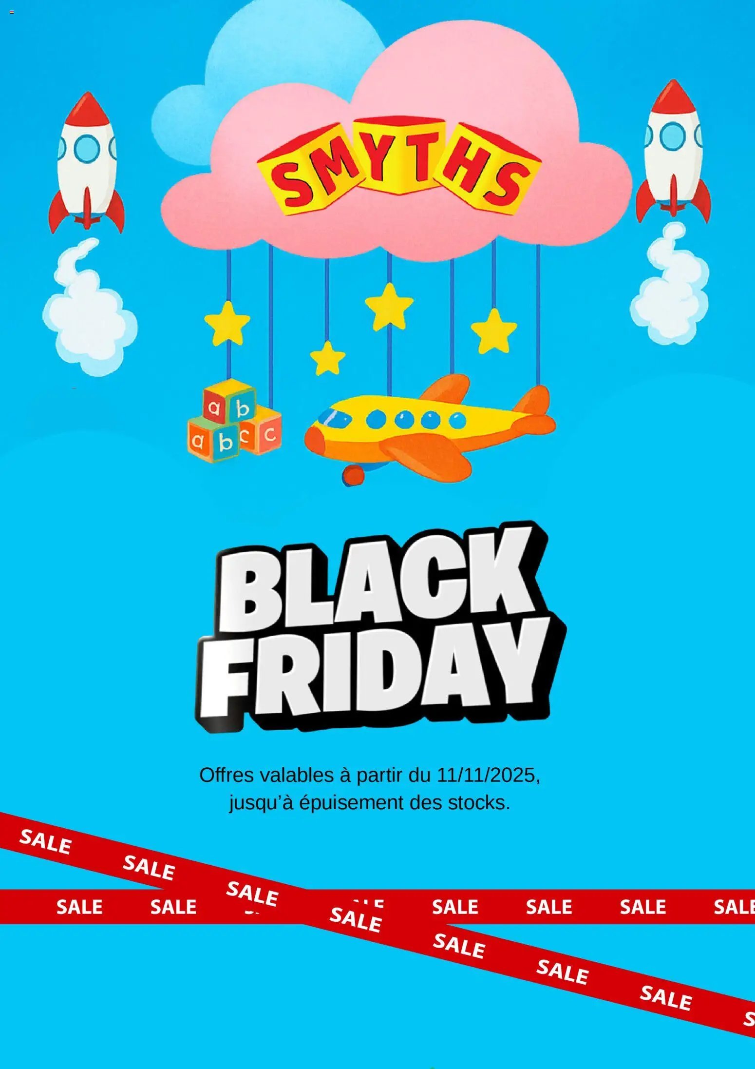 Smyths Toys catalogue à partir du 11/11/2025 Black Friday