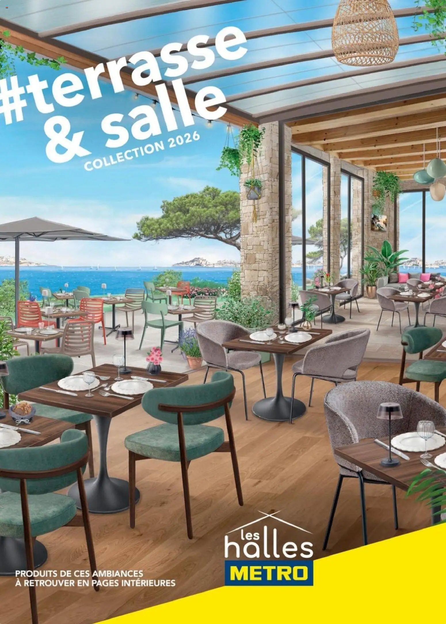 METRO catalogue à partir du 09/01/2026 Terrasse&salle Collection 2026