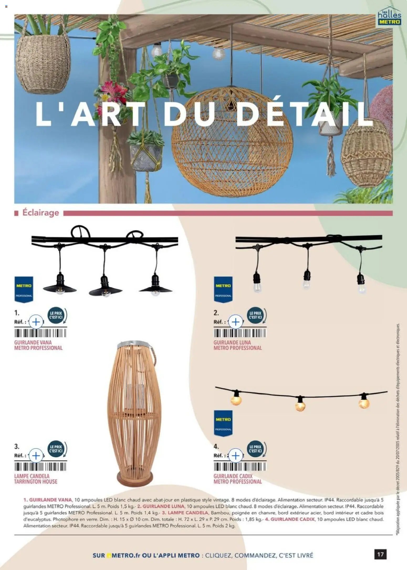 METRO catalogue à partir du 09/01/2026 Terrasse&salle Collection 2026