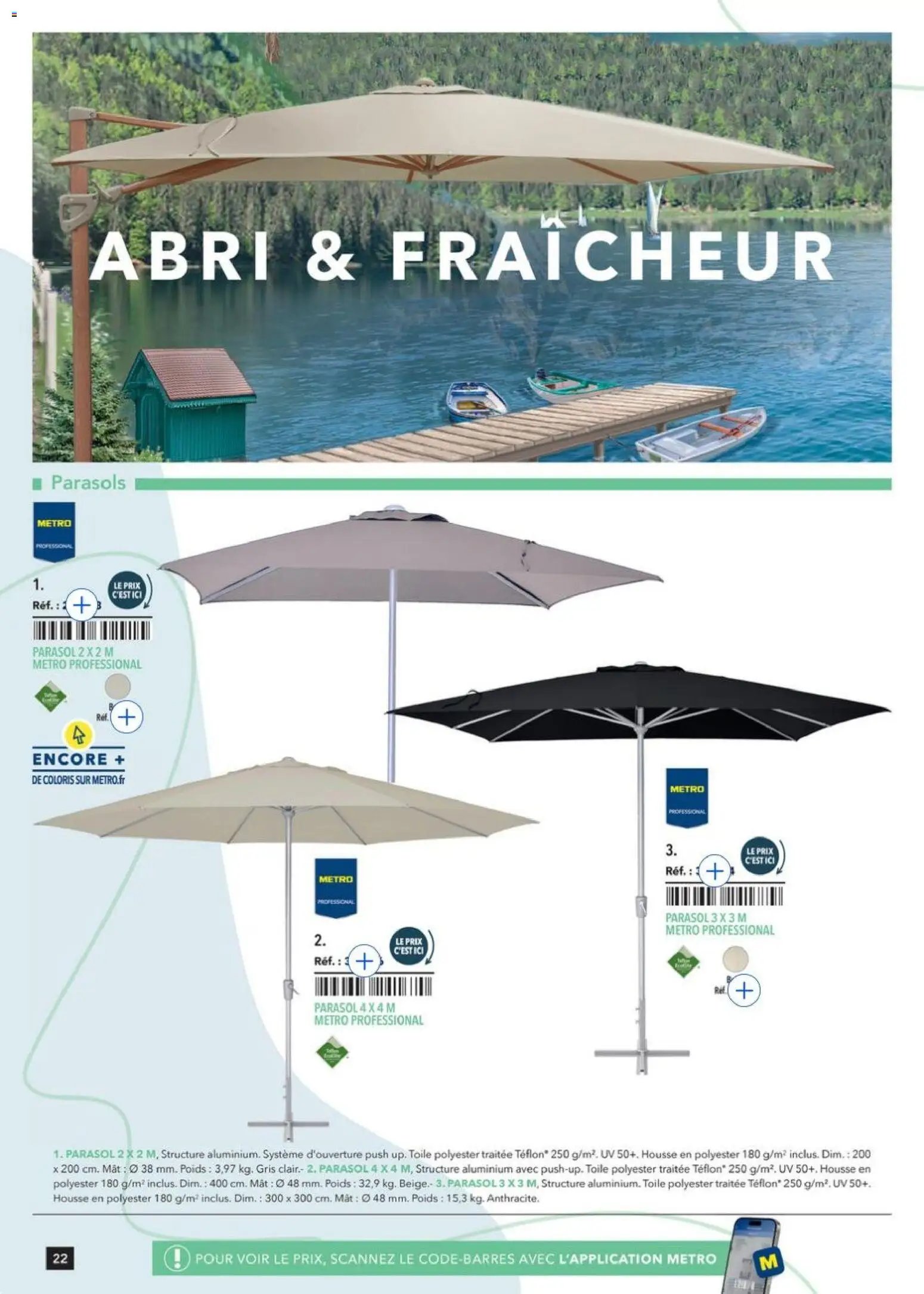 METRO catalogue à partir du 09/01/2026 Terrasse&salle Collection 2026
