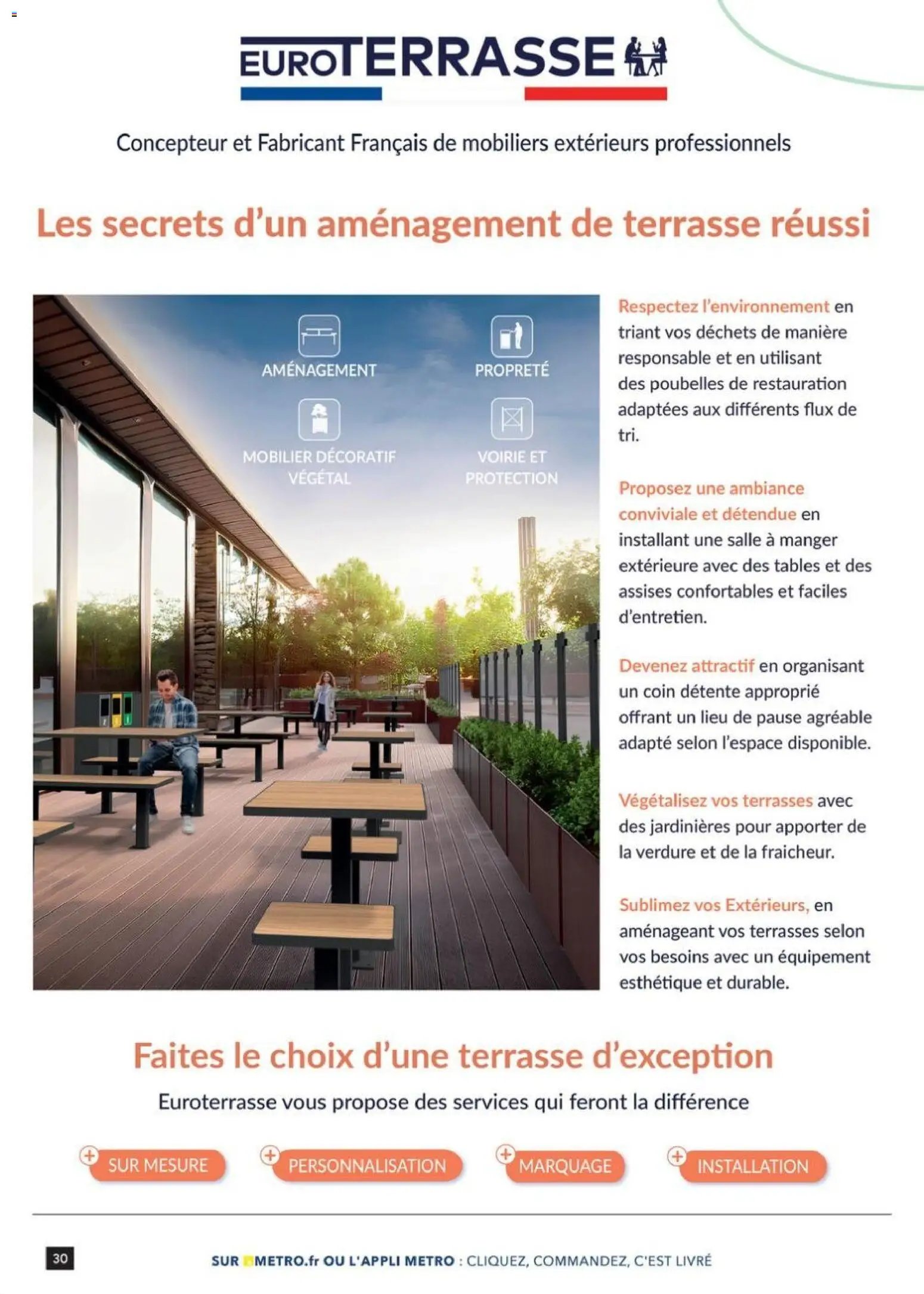 METRO catalogue à partir du 09/01/2026 Terrasse&salle Collection 2026