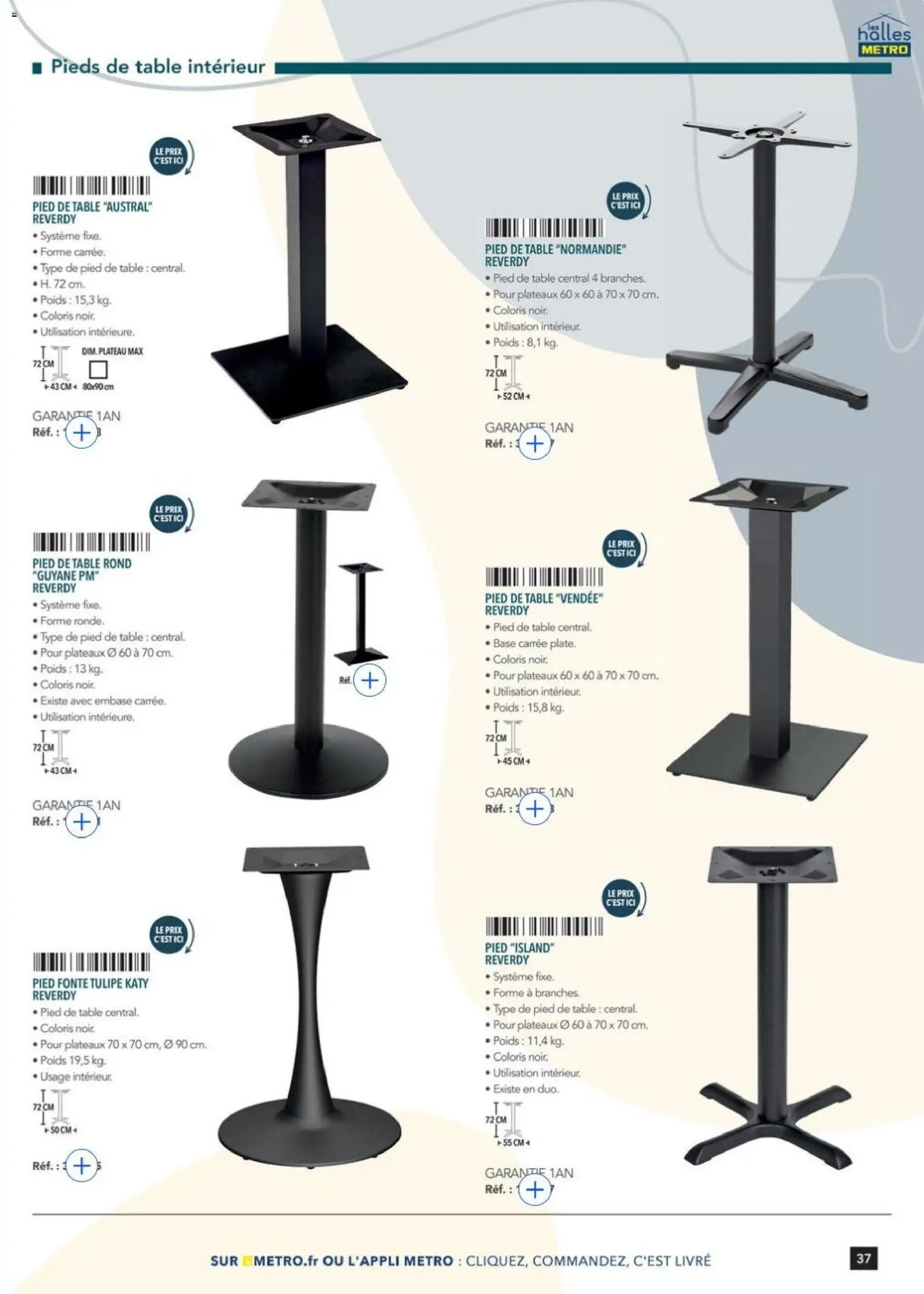 METRO catalogue à partir du 09/01/2026 Terrasse&salle Collection 2026