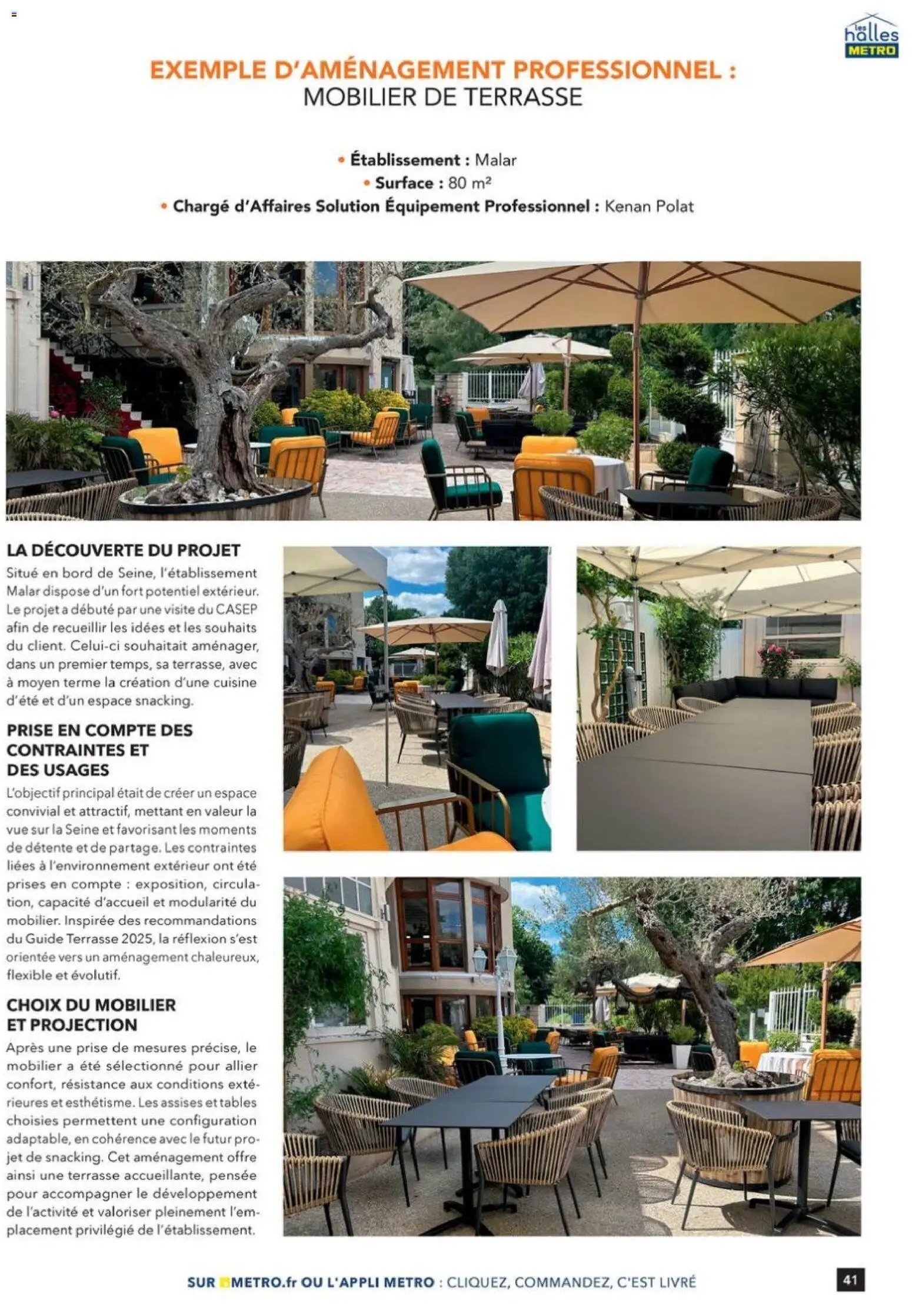 METRO catalogue à partir du 09/01/2026 Terrasse&salle Collection 2026
