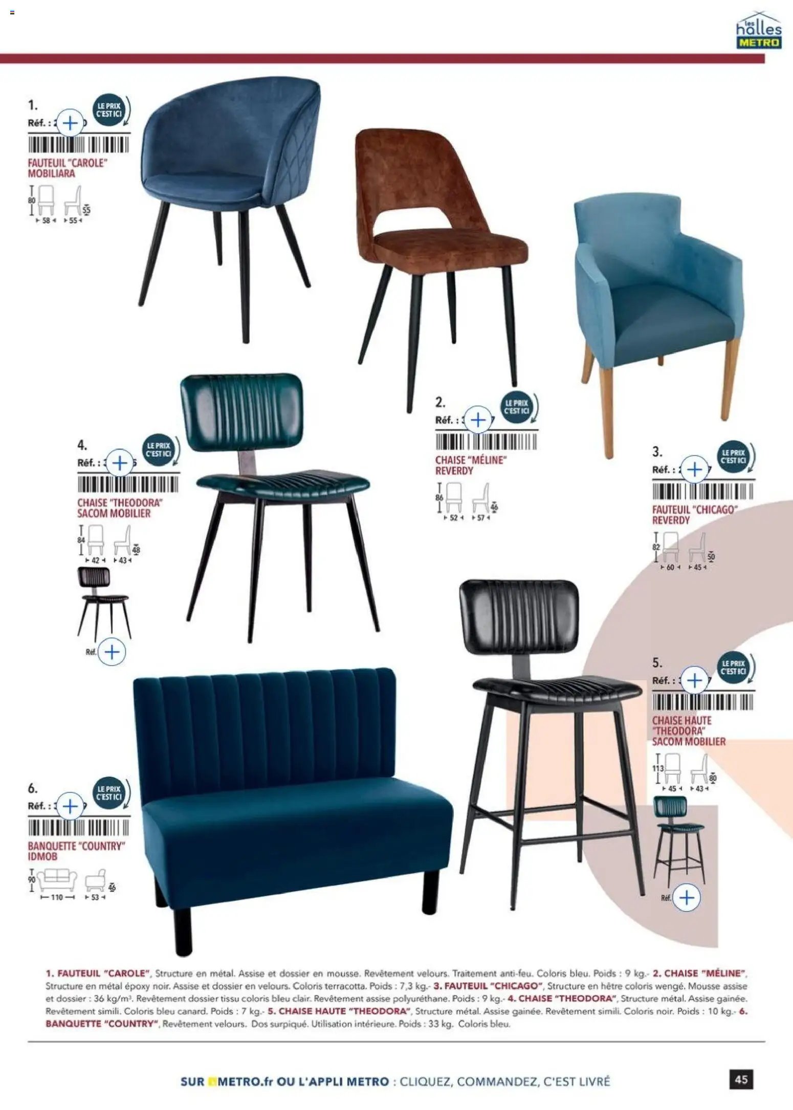 METRO catalogue à partir du 09/01/2026 Terrasse&salle Collection 2026