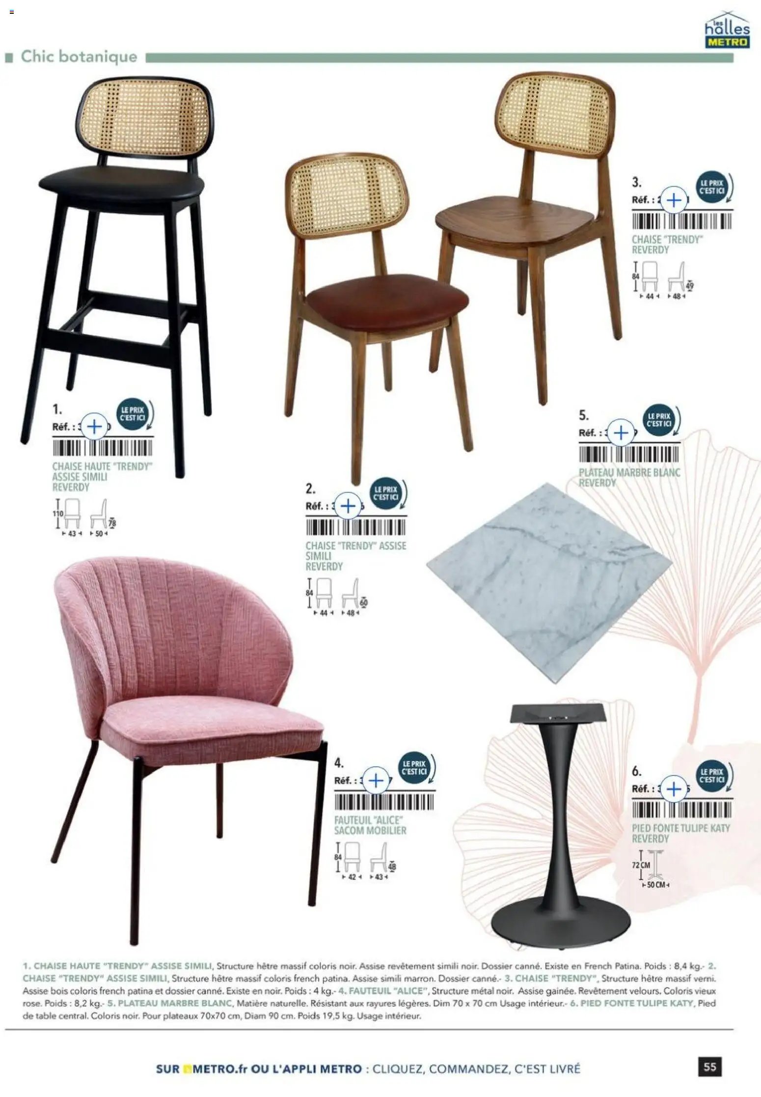 METRO catalogue à partir du 09/01/2026 Terrasse&salle Collection 2026