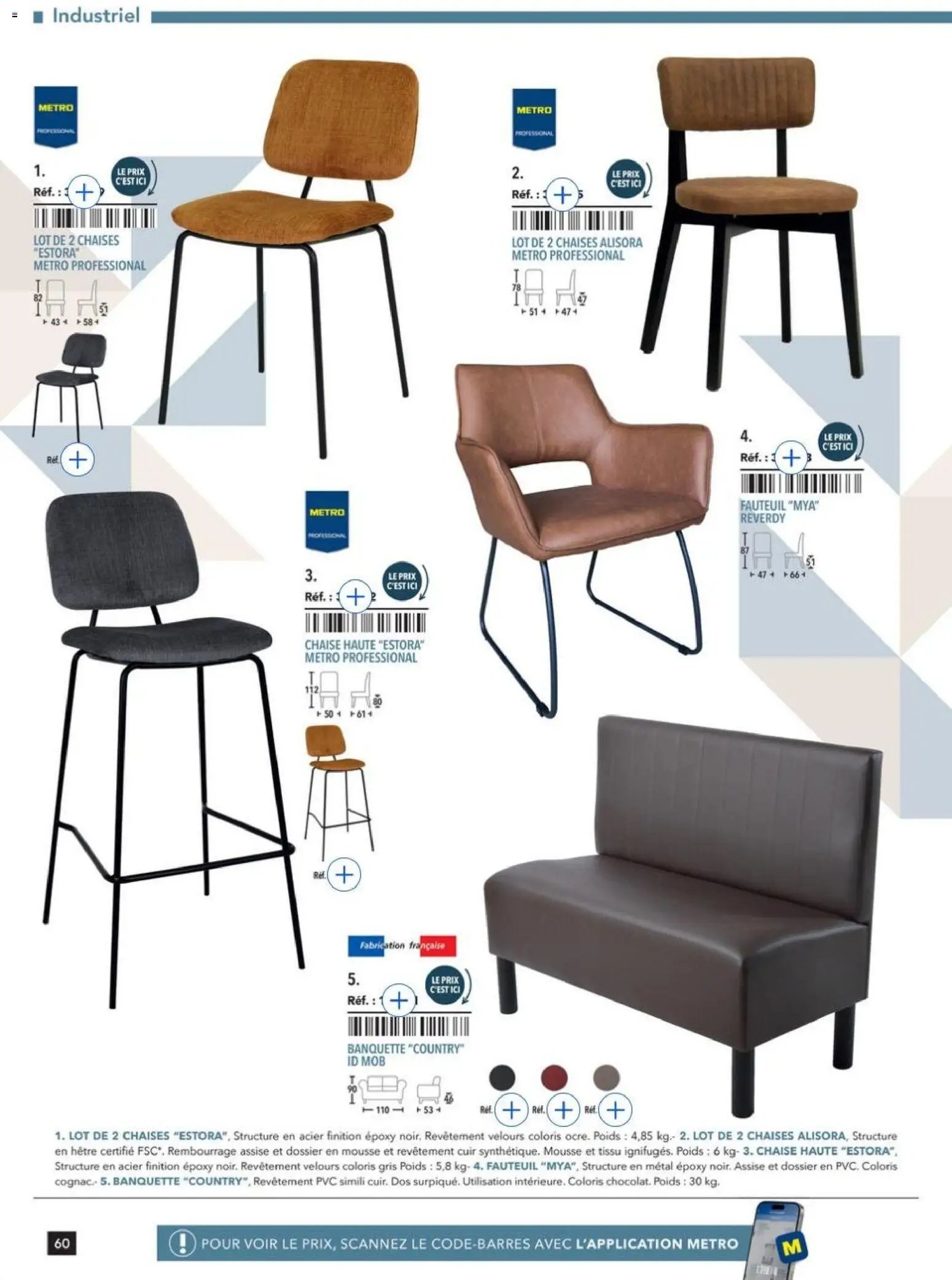 METRO catalogue à partir du 09/01/2026 Terrasse&salle Collection 2026