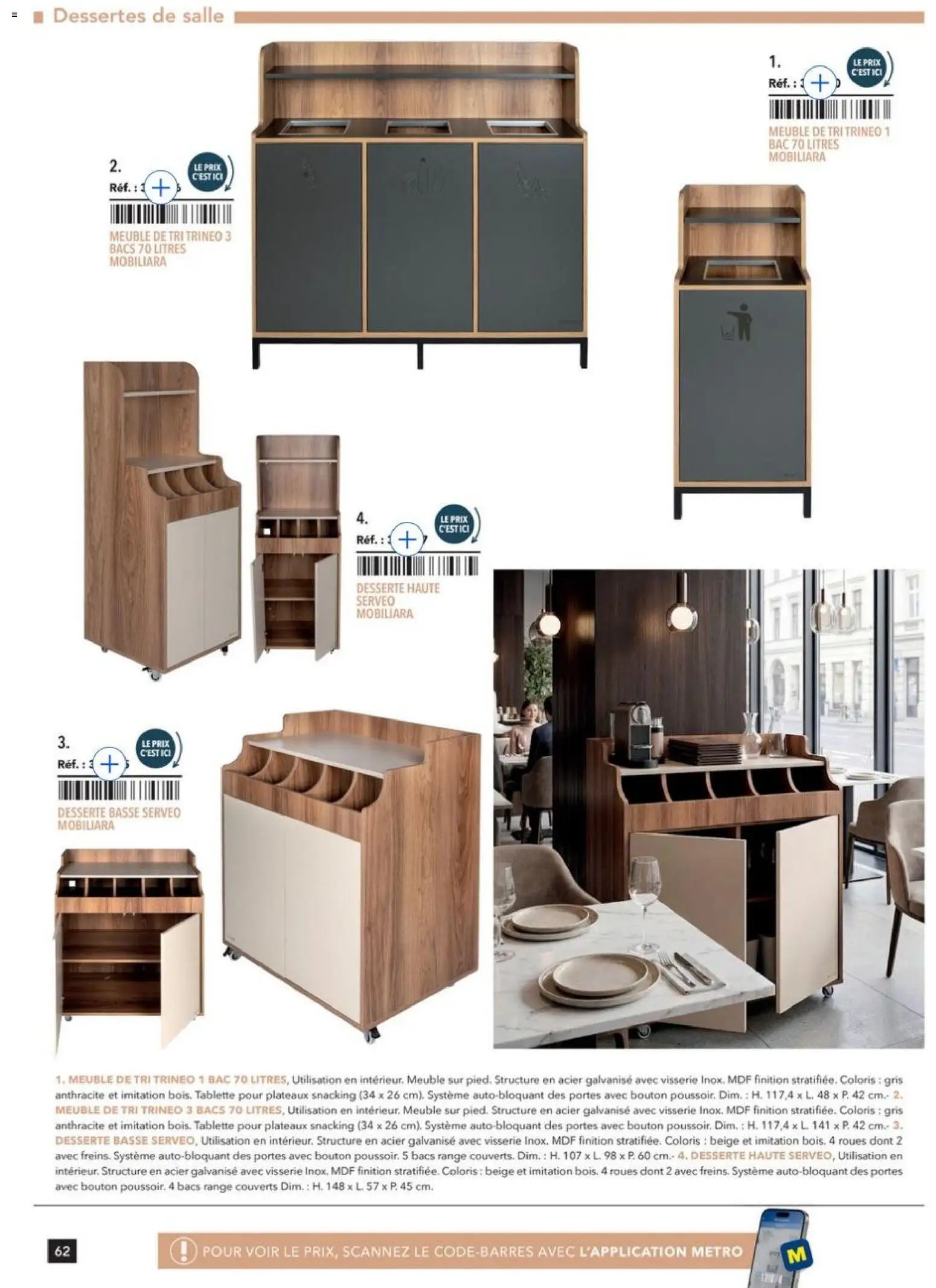 METRO catalogue à partir du 09/01/2026 Terrasse&salle Collection 2026