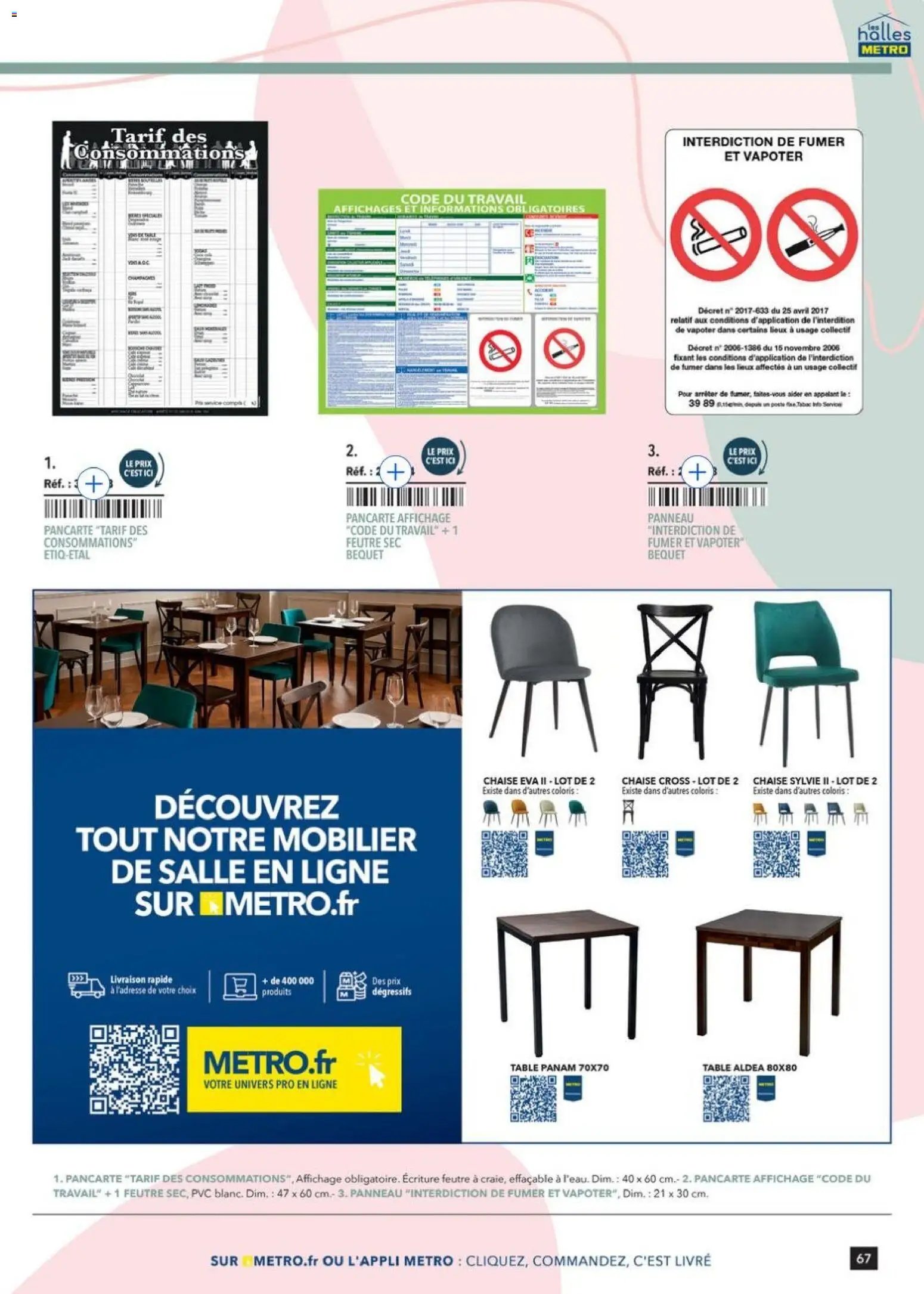 METRO catalogue à partir du 09/01/2026 Terrasse&salle Collection 2026