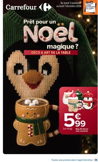 Carrefour Noël 2026 catalogue 03/11 - 07/12