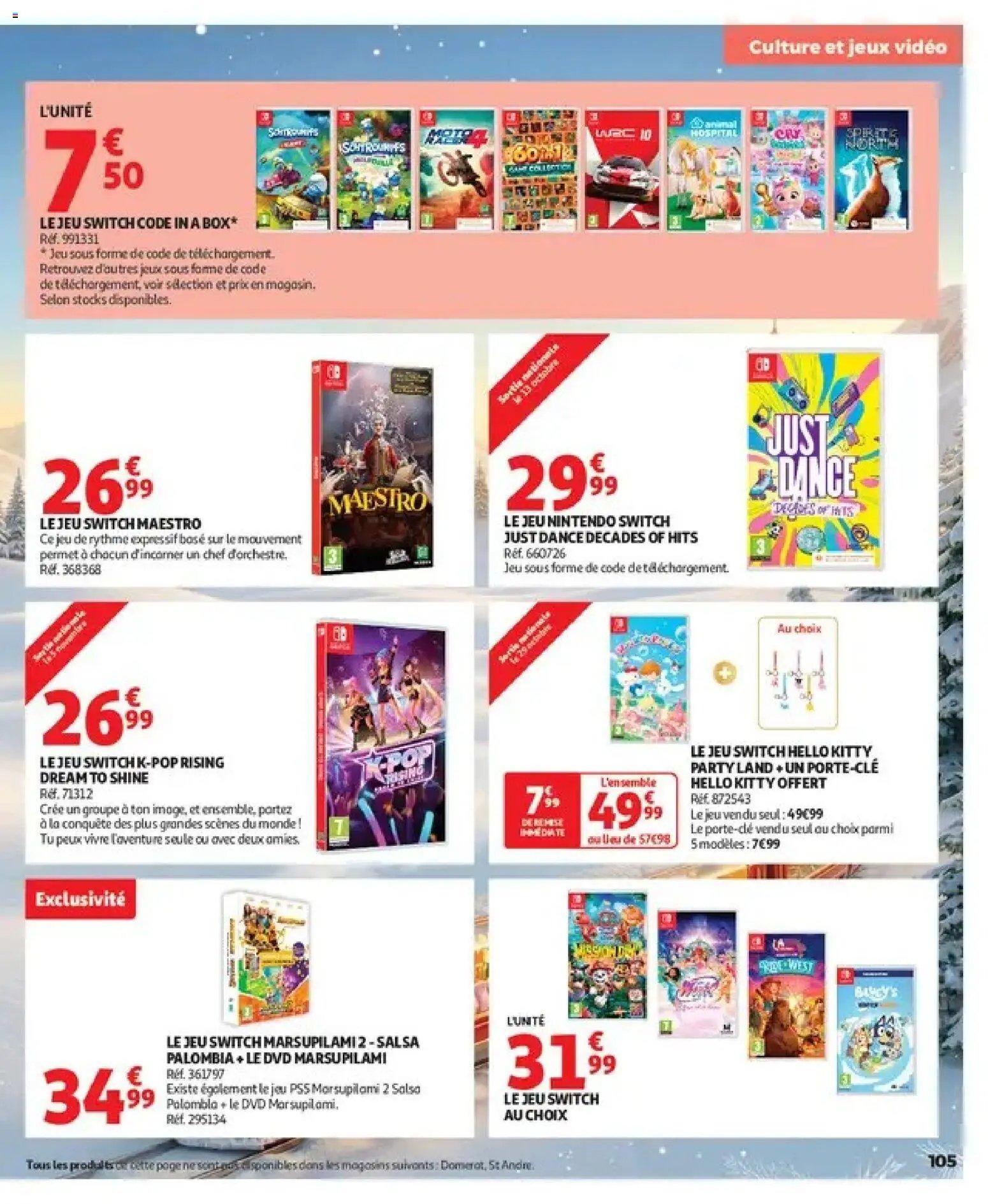 Auchan Noël 2026 catalogue 16/10 - 06/12