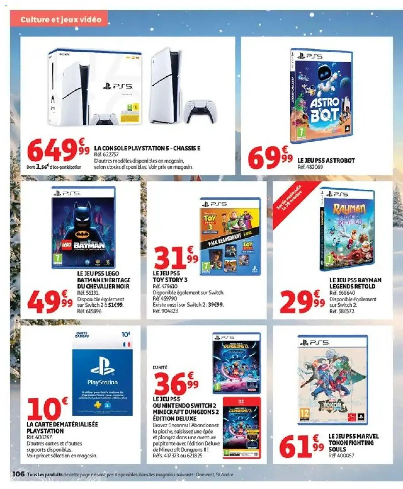 Auchan Noël 2026 catalogue 16/10 - 06/12