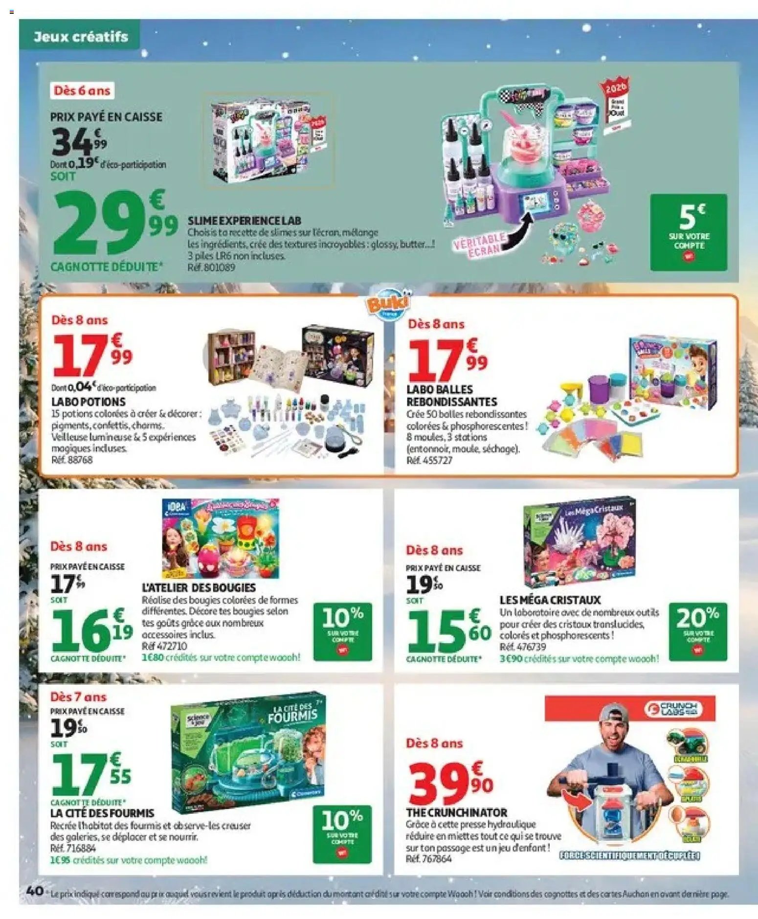 Auchan Noël 2026 catalogue 16/10 - 06/12