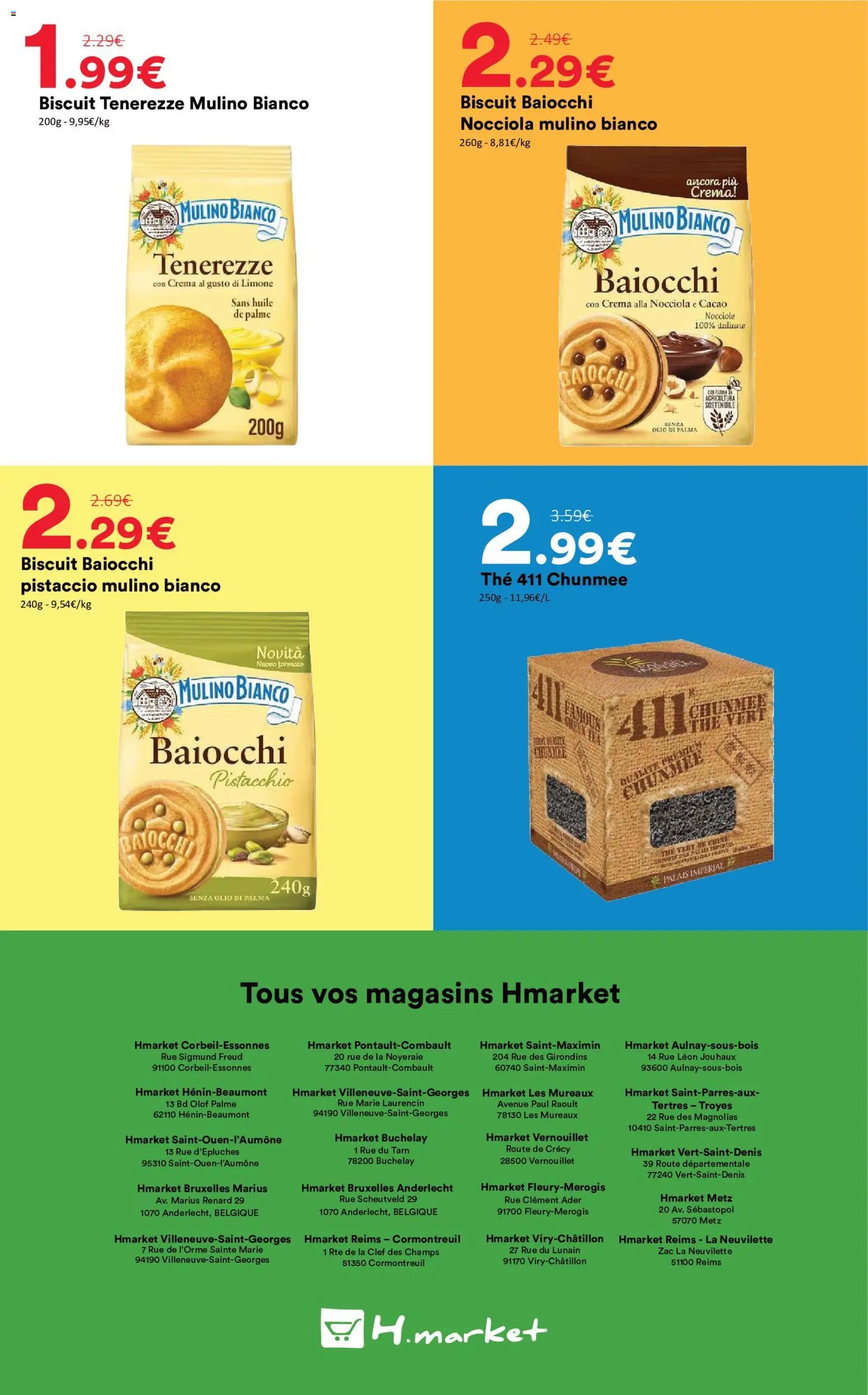 Hmarket catalogue à partir du 03/08/2026 Hmarket catalogue