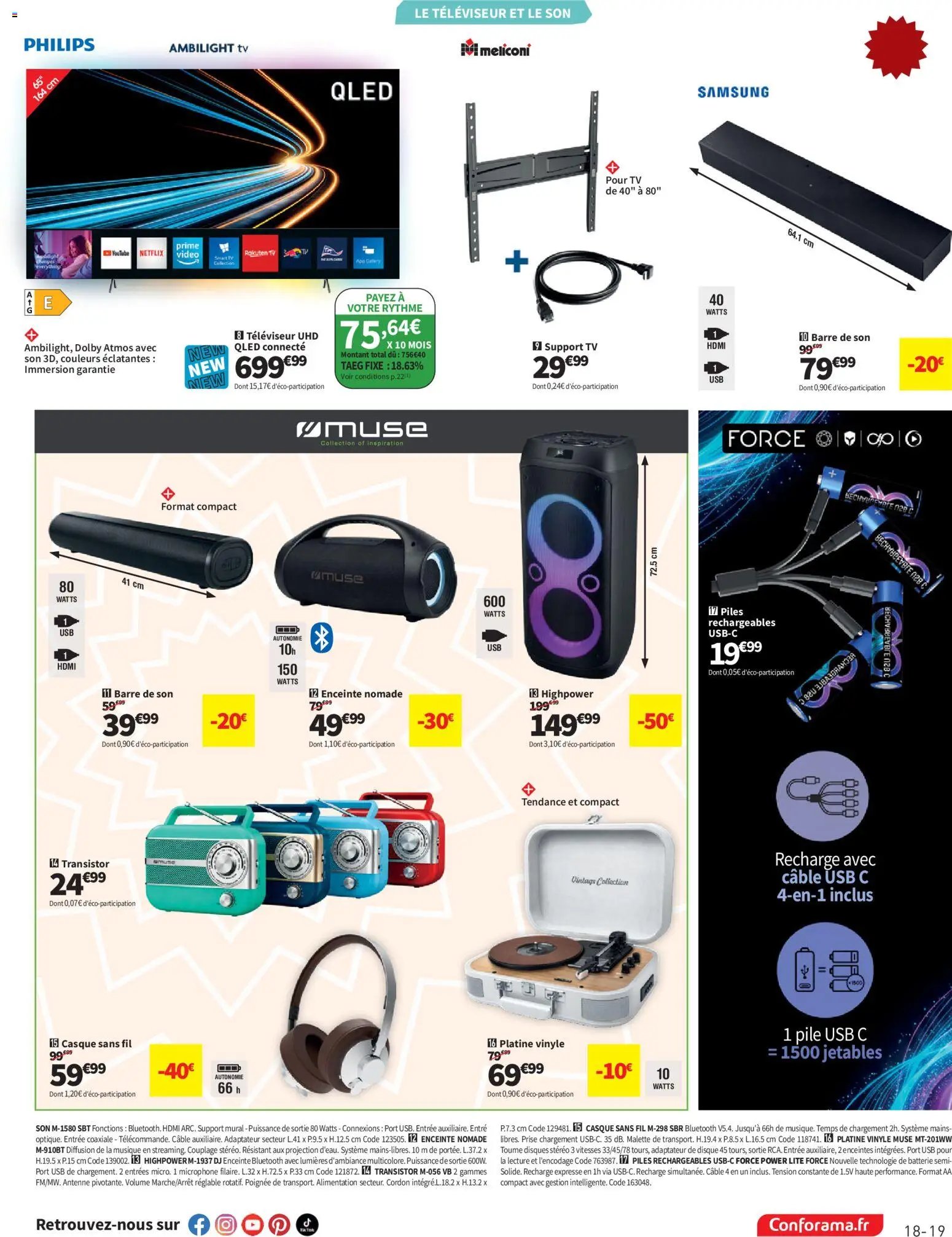 Conforama catalogue 13/10/2026 - nouveau prospectus