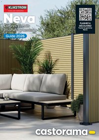 Castorama catalogue à partir du 26/02/2026 Clôture et terrasse Neva