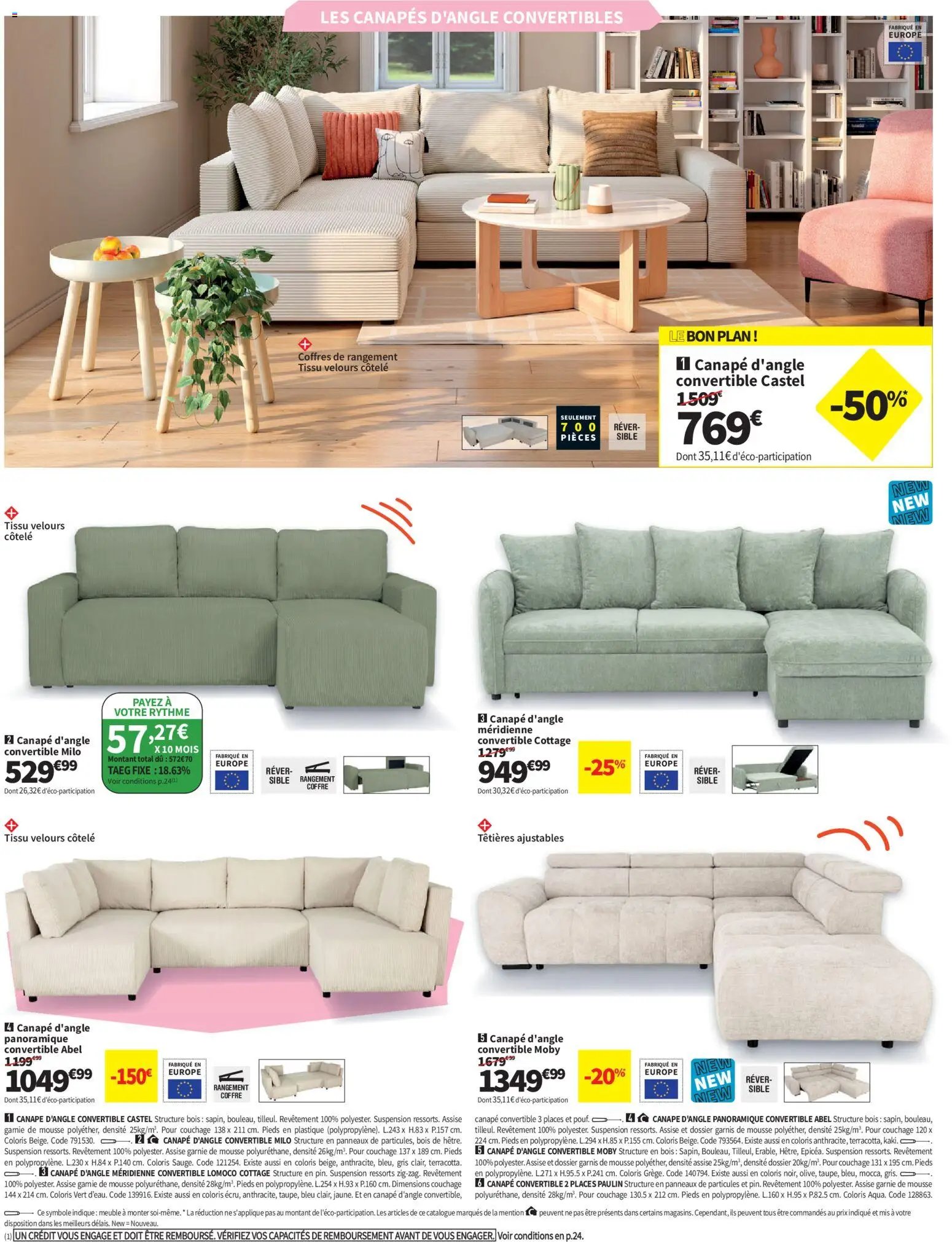 Conforama catalogue à partir du 04/08/2026 Conforama Rentrée à prix cassés