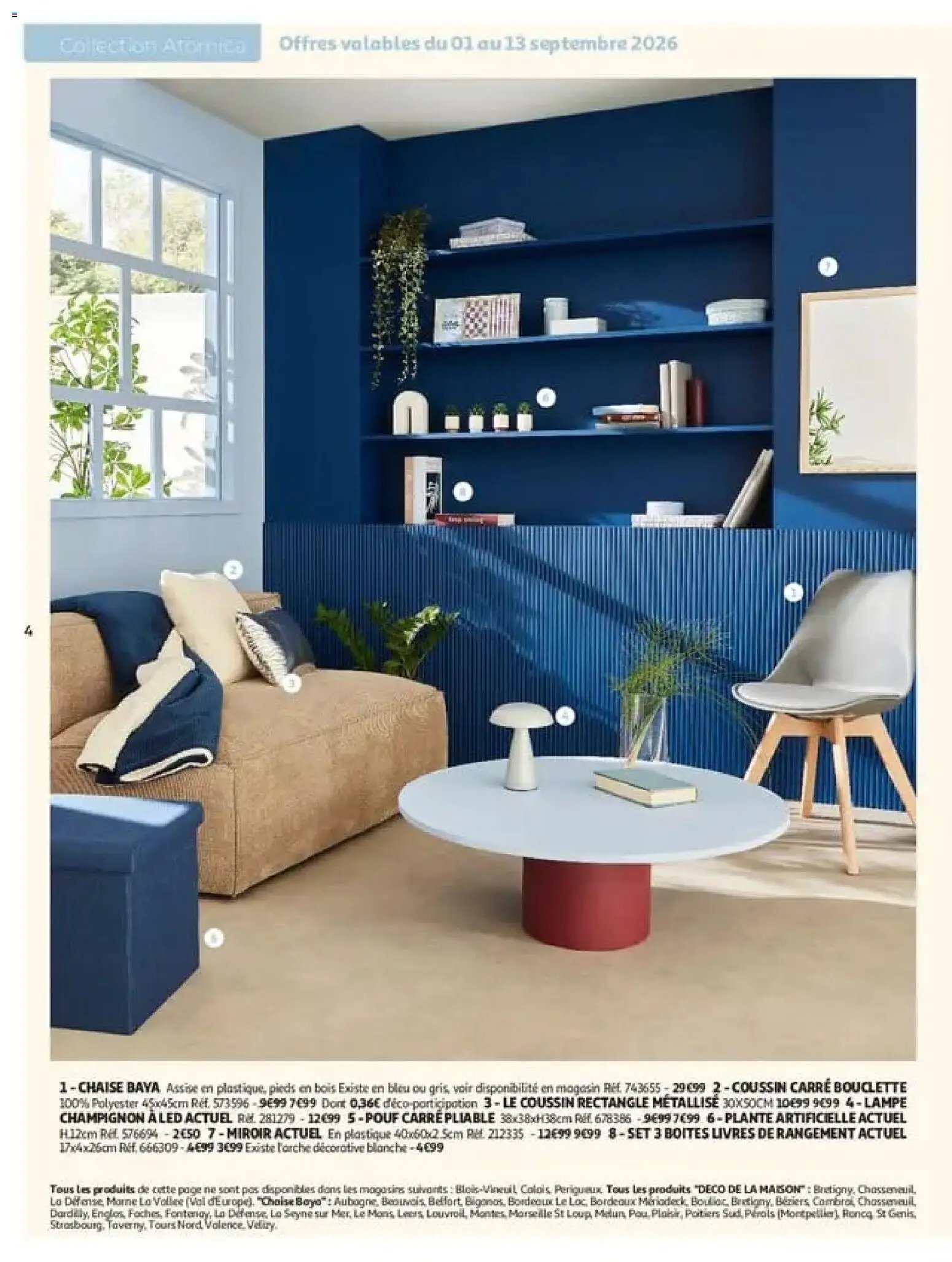 Auchan catalogue à partir du 01/09/2026 Auchan Inspiration déco