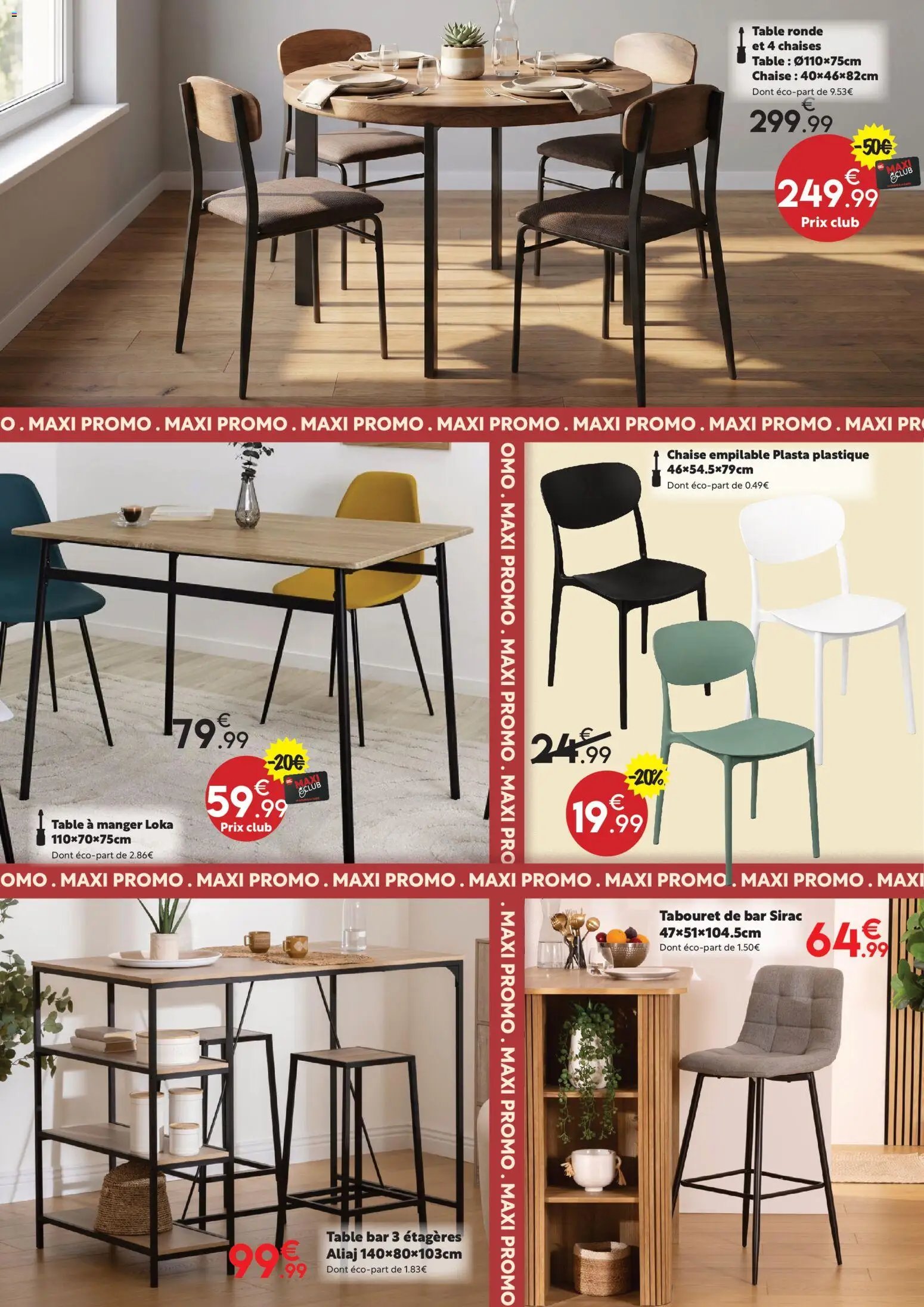 Maxi Bazar catalogue à partir du 03/08/2026 Maxi Bazar catalogue