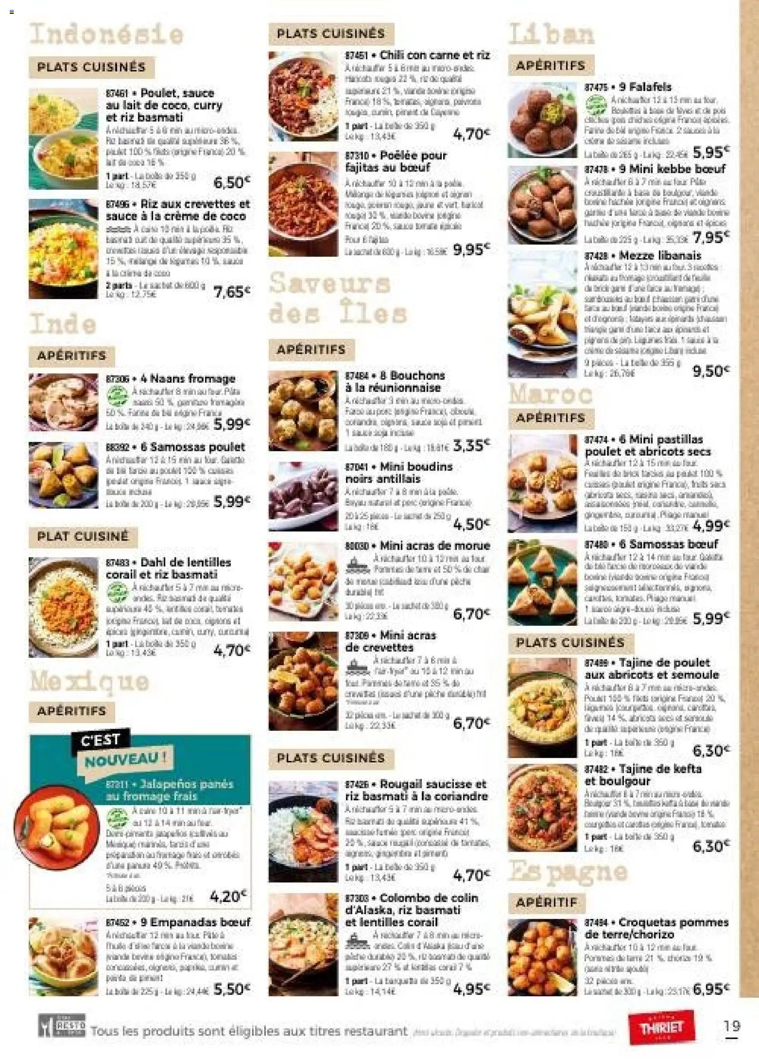 Thiriet catalogue à partir du 30/09/2026 Thiriet - Catalogue automne