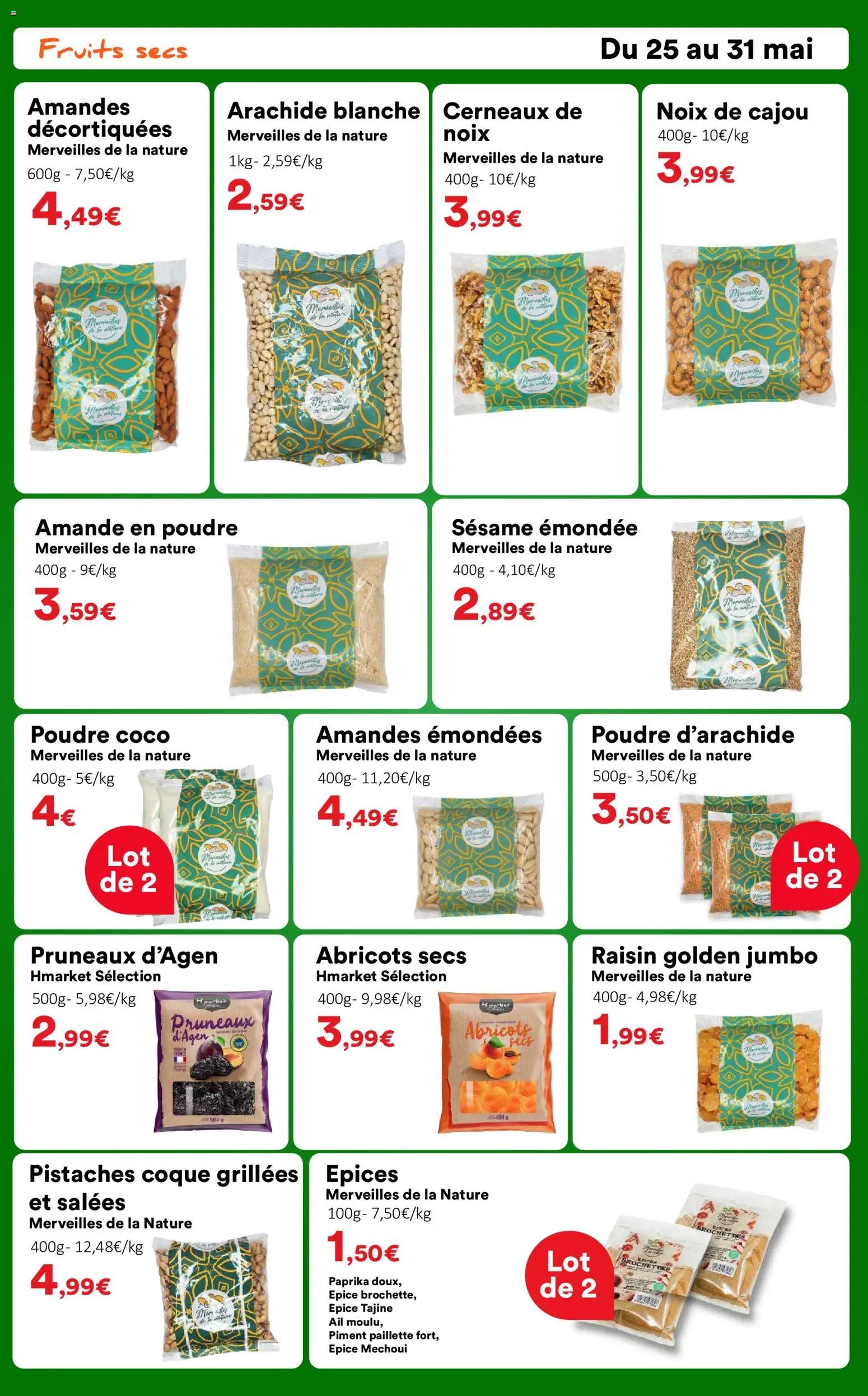 Hmarket catalogue à partir du 25/05/2026 Hmarket catalogue