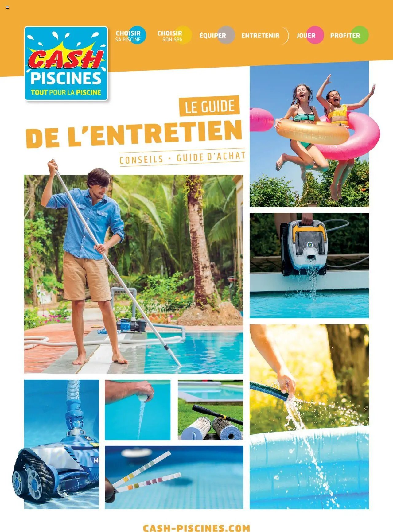 Cash Piscines catalogue à partir du 01/03/2024 Guide de l'entretien