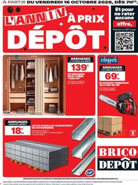 Catalogue Brico Dépôt arrivage du 16/10/2026 (France, PDF)