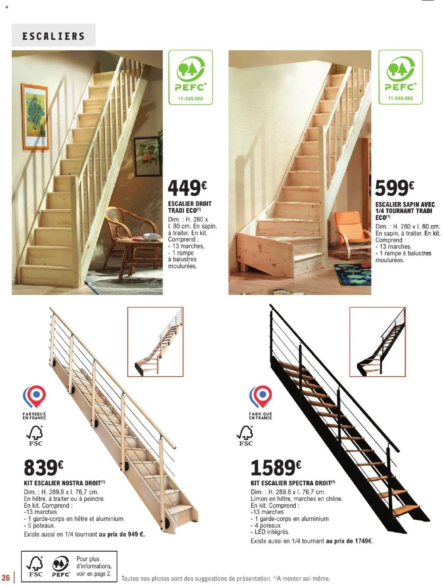 Brico E.Leclerc catalogue à partir du 06/01/2026 Guide aménagement intérieur