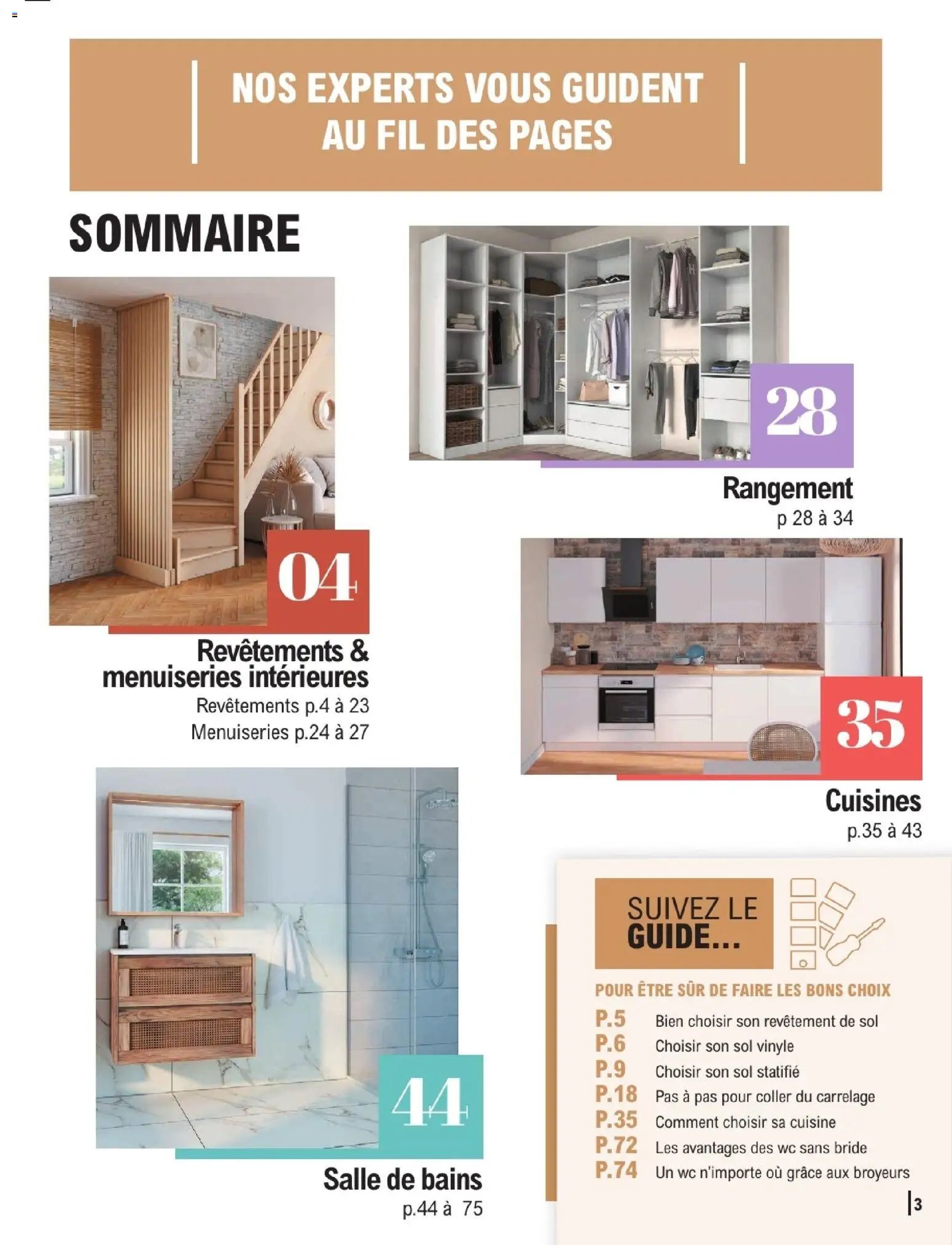 Brico E.Leclerc catalogue à partir du 06/01/2026 Guide aménagement intérieur
